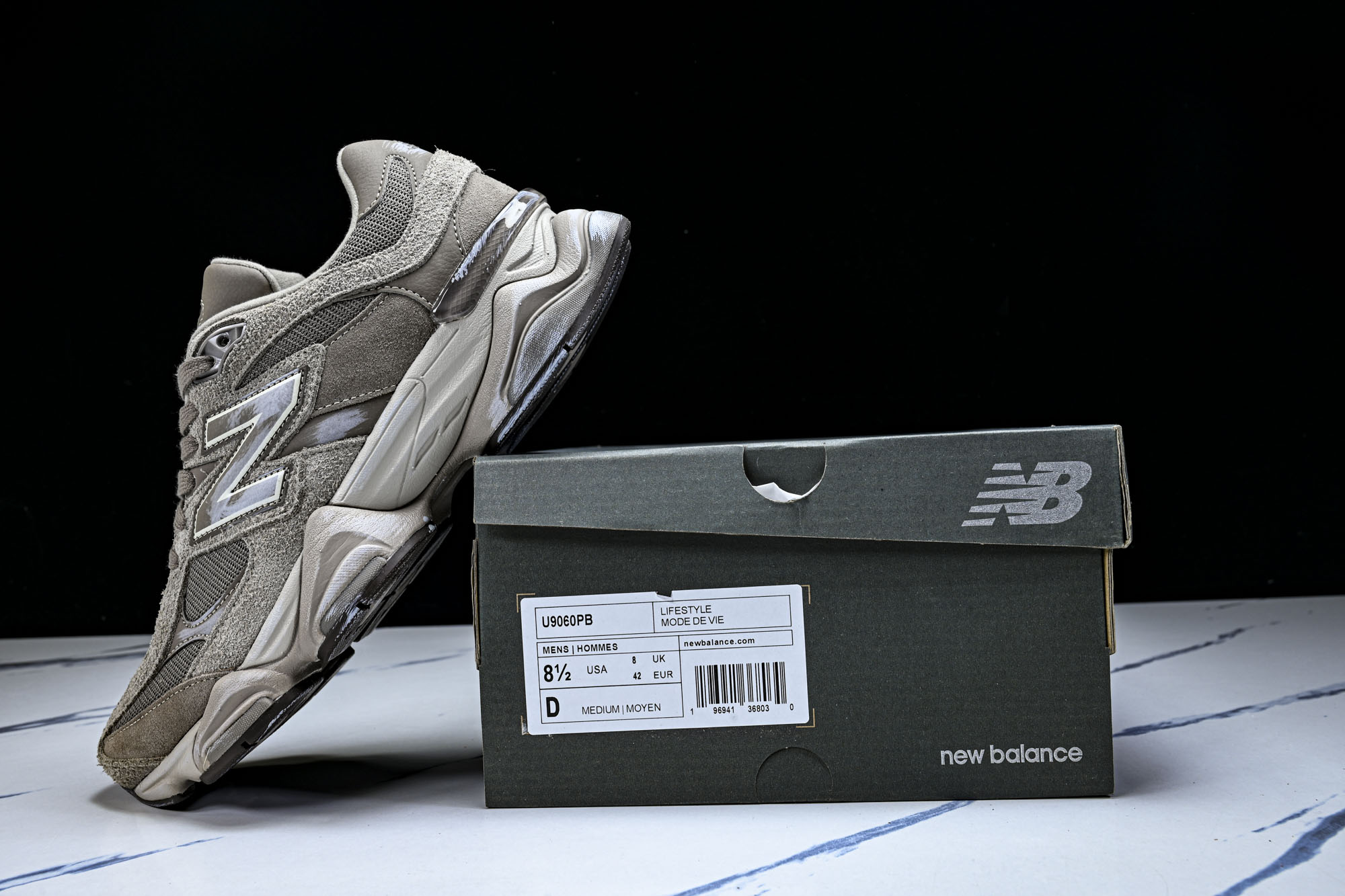 New Balance NB9060 联名款 复古休闲运动慢跑鞋U9060。B #YZ010#鞋款灵感源
