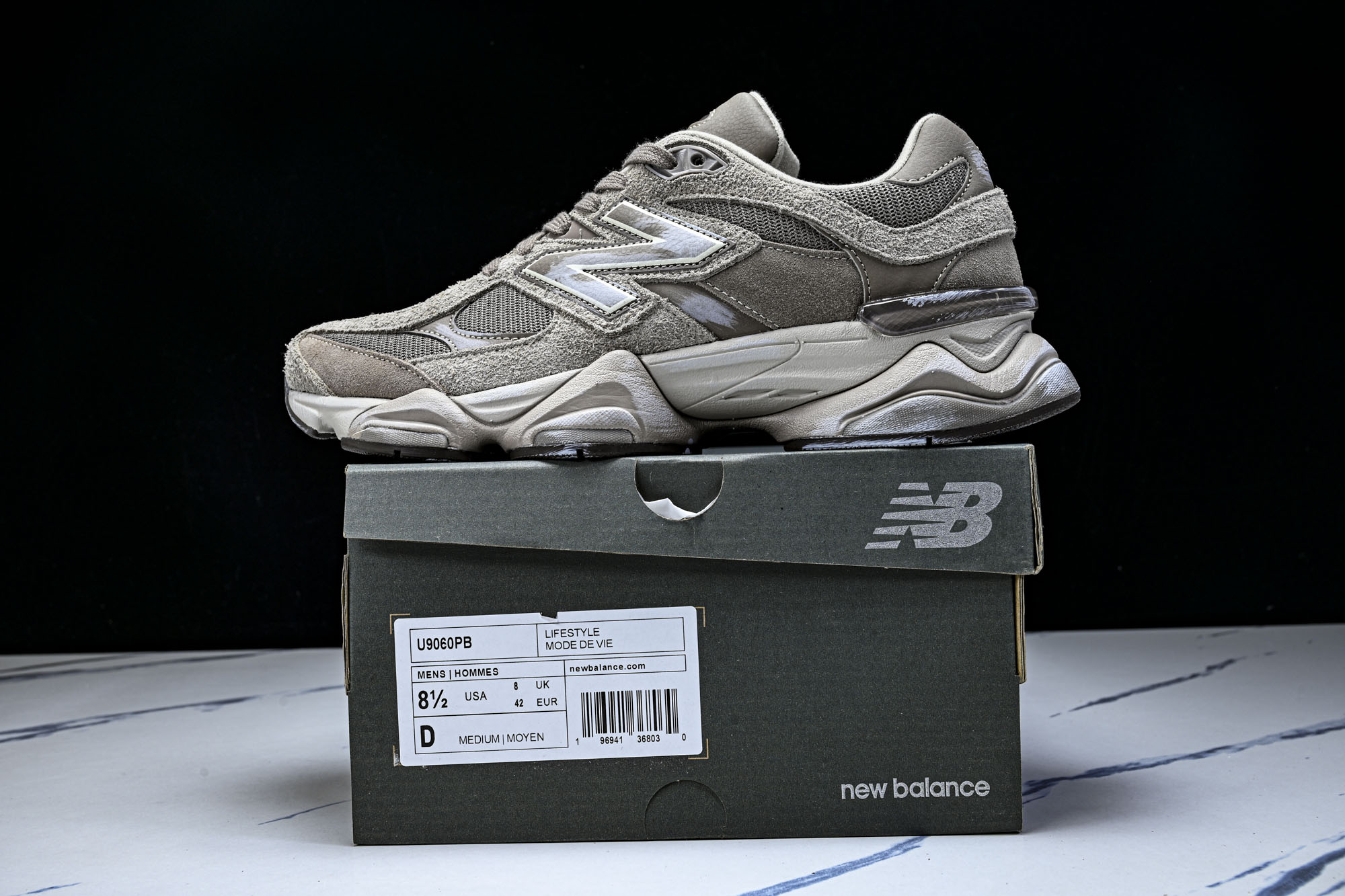 New Balance NB9060 联名款 复古休闲运动慢跑鞋U9060。B #YZ010#鞋款灵感源