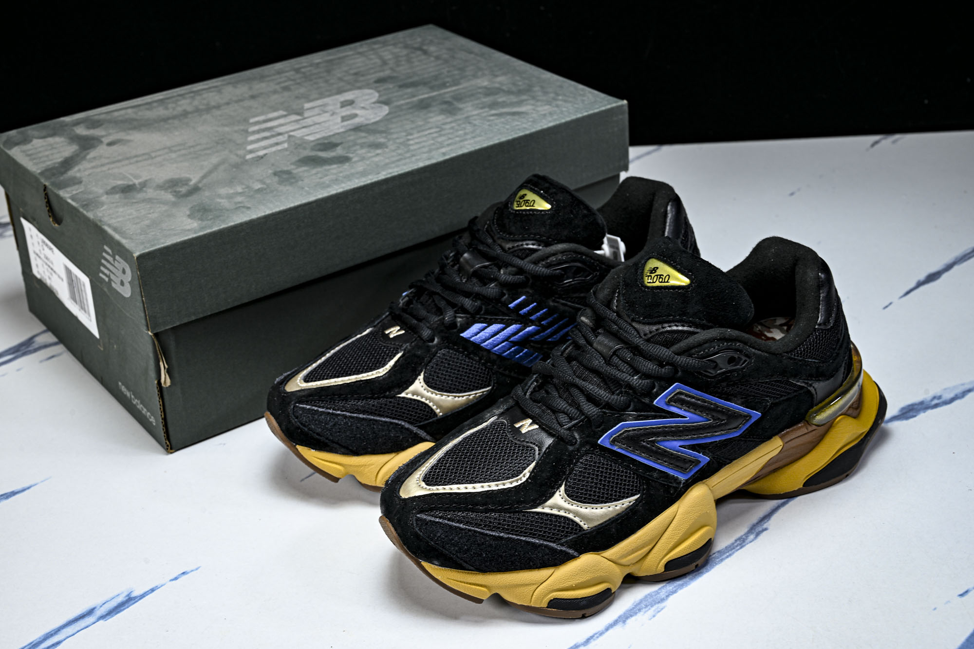 New Balance NB9060 联名款 复古休闲运动慢跑鞋U9060RE #YZ010#鞋款灵感源
