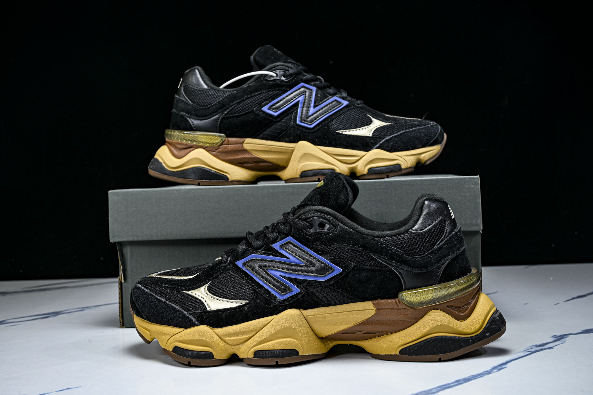 New Balance NB9060 联名款 复古休闲运动慢跑鞋U9060RE #YZ010#鞋款灵感源