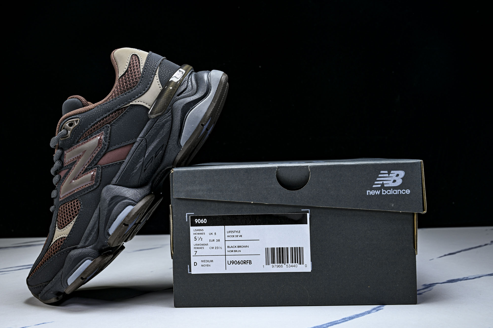 New Balance NB9060 联名款 复古休闲运动慢跑鞋U9060RFB #YZ010#鞋款灵感