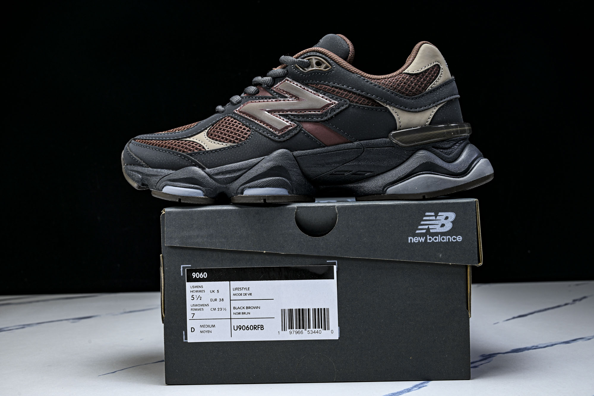 New Balance NB9060 联名款 复古休闲运动慢跑鞋U9060RFB #YZ010#鞋款灵感