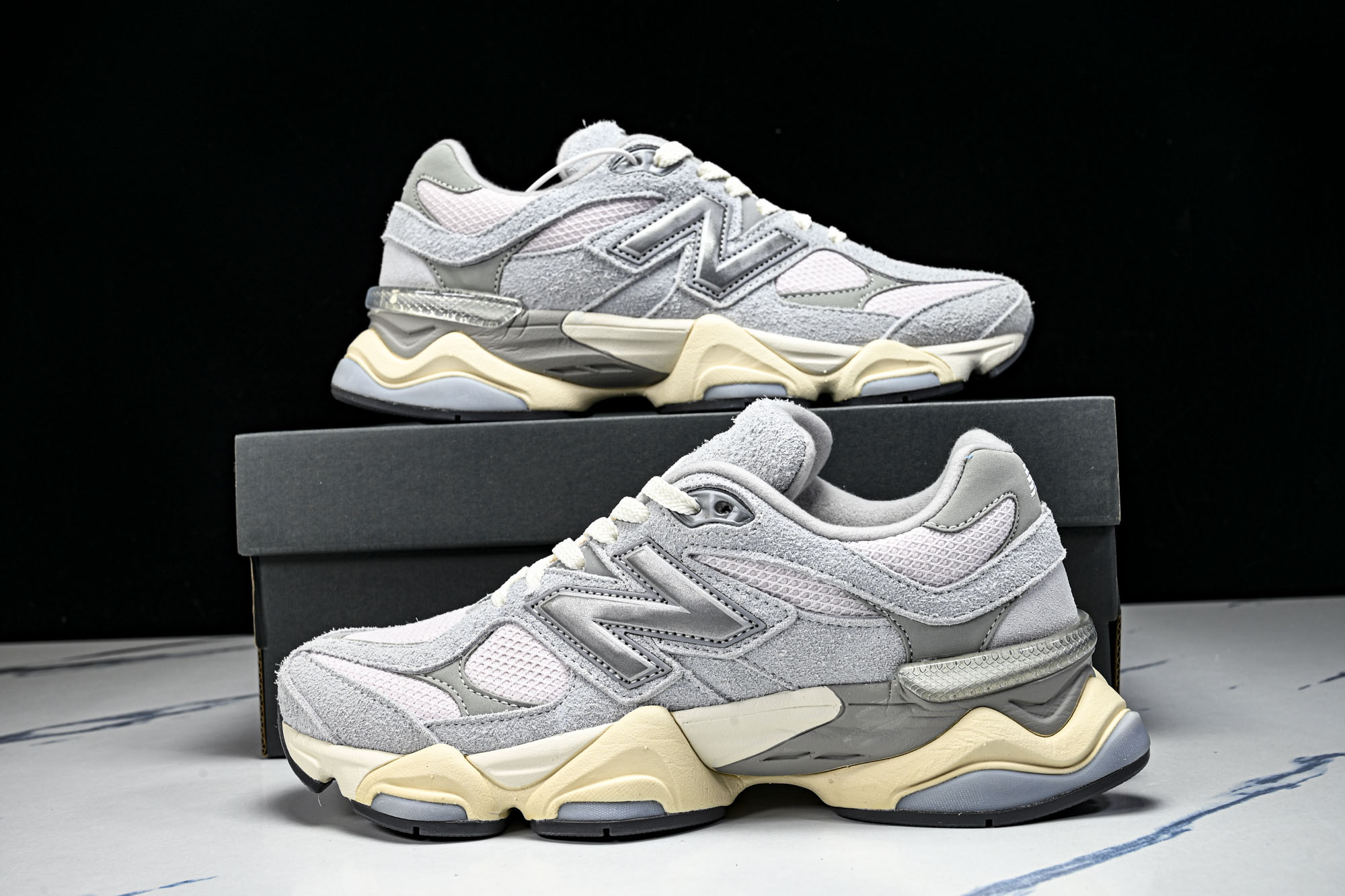 New Balance NB9060 联名款 复古休闲运动慢跑鞋U9060SFB #YZ010#鞋款灵感