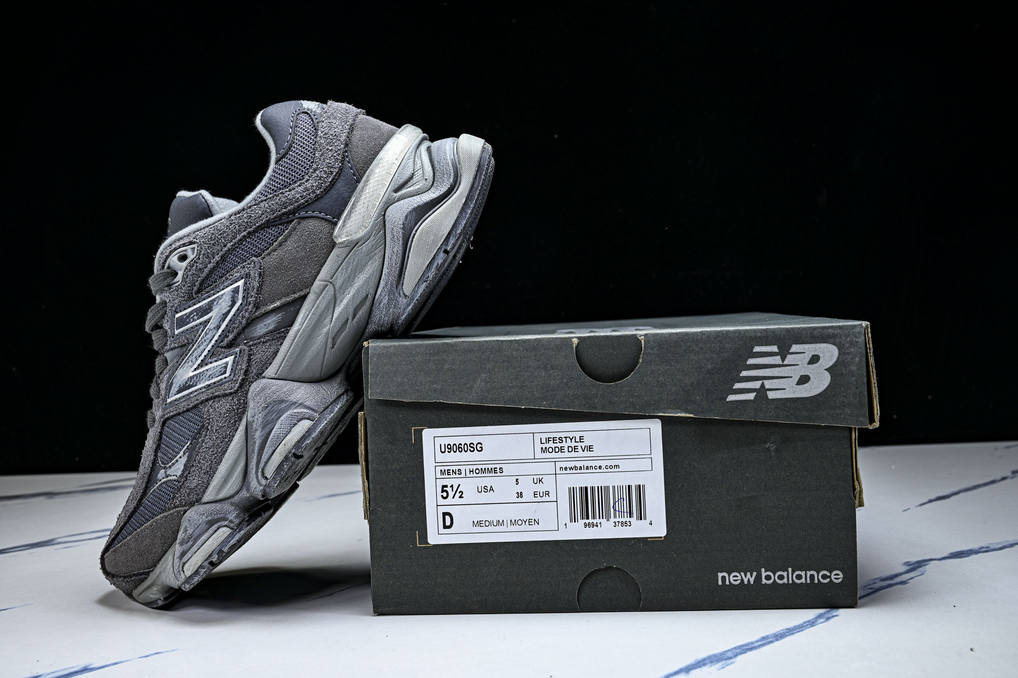 New Balance NB9060 联名款 复古休闲运动慢跑鞋U9060SG #YZ010#鞋款灵感源
