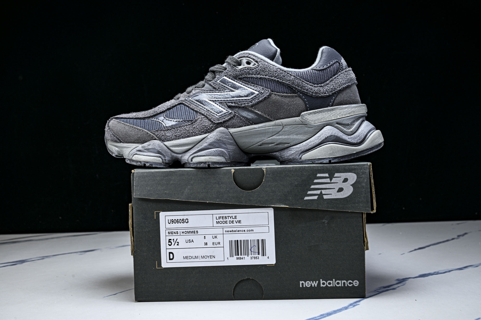 New Balance NB9060 联名款 复古休闲运动慢跑鞋U9060SG #YZ010#鞋款灵感源