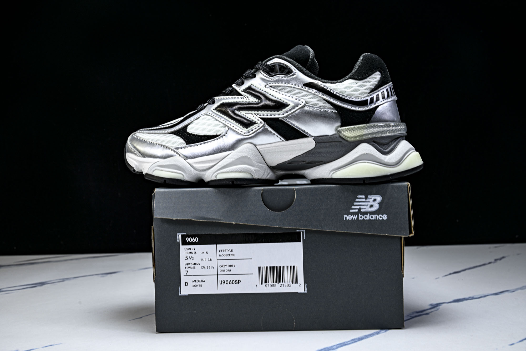 New Balance NB9060 联名款 复古休闲运动慢跑鞋U9060SP #YZ010#鞋款灵感源