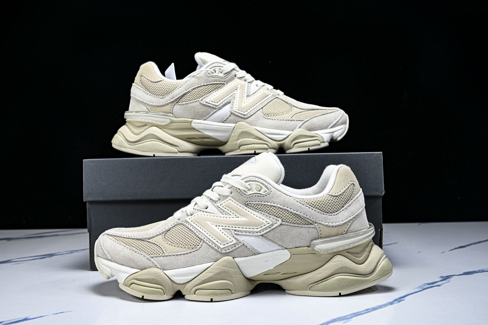 New Balance NB9060 联名款 复古休闲运动慢跑鞋U9060SS #YZ010#鞋款灵感源