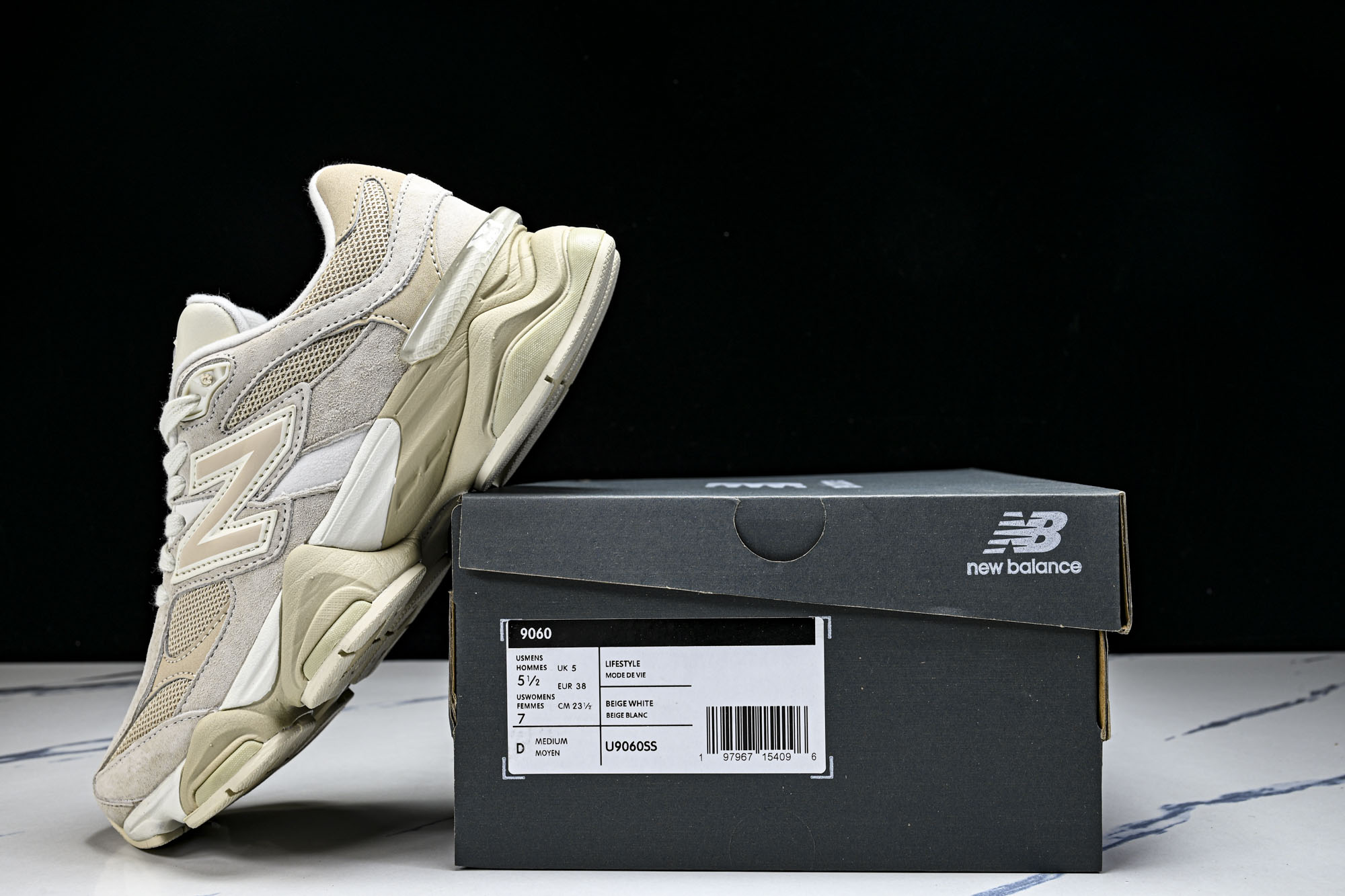New Balance NB9060 联名款 复古休闲运动慢跑鞋U9060SS #YZ010#鞋款灵感源