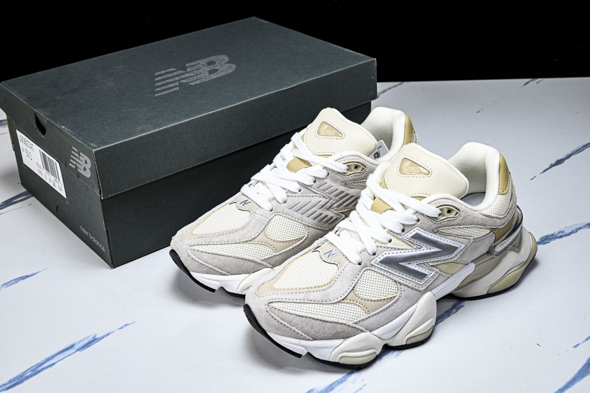 New Balance NB9060 联名款 复古休闲运动慢跑鞋U9060TAT #YZ010#鞋款灵感
