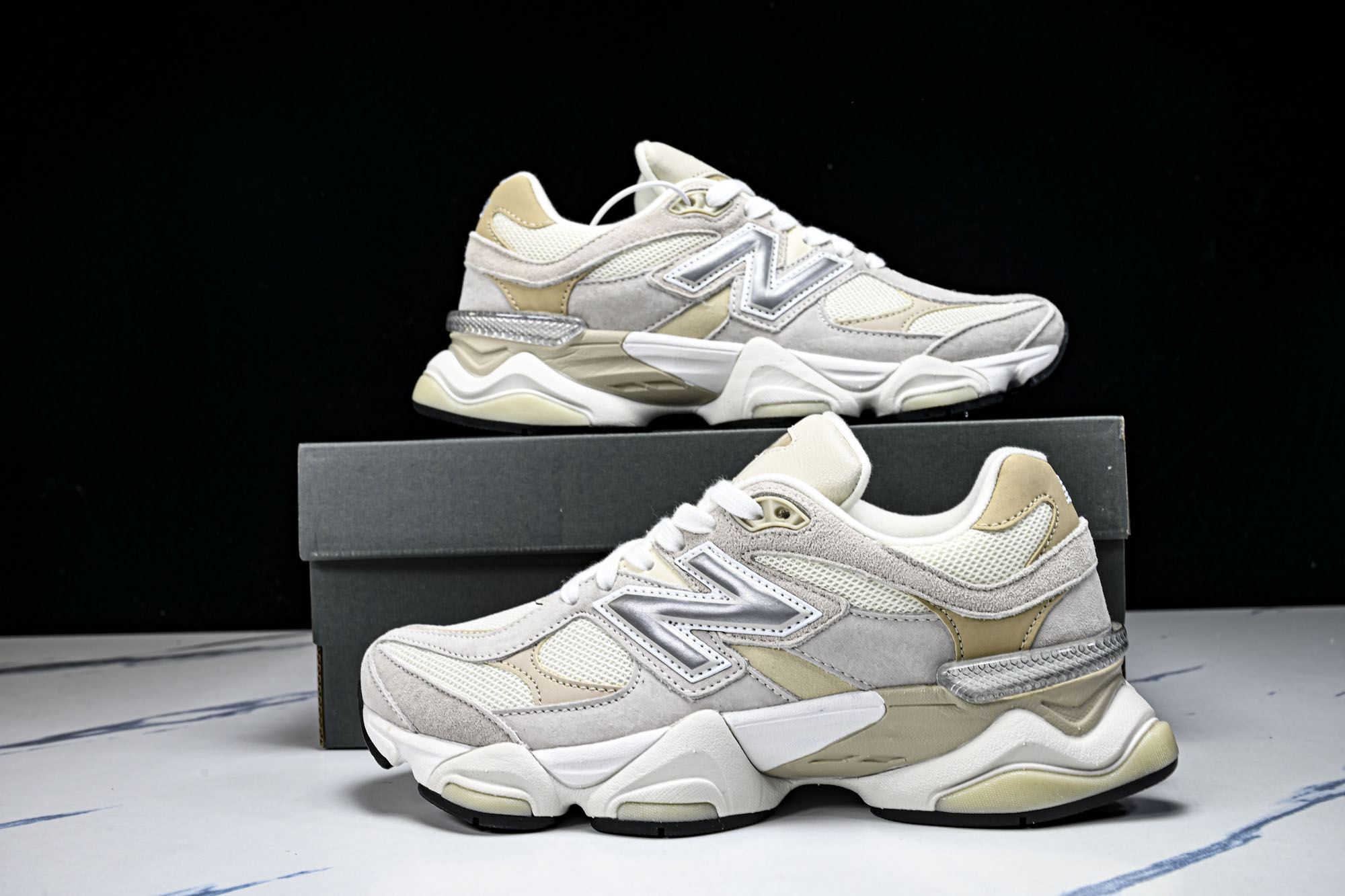 New Balance NB9060 联名款 复古休闲运动慢跑鞋U9060TAT #YZ010#鞋款灵感