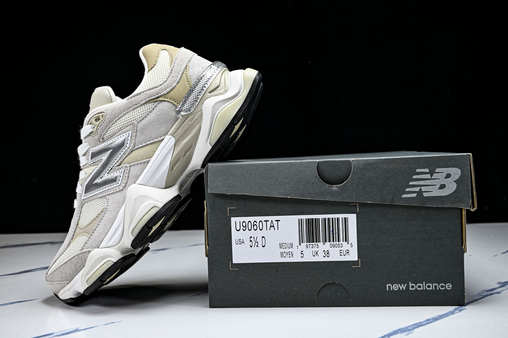 New Balance NB9060 联名款 复古休闲运动慢跑鞋U9060TAT #YZ010#鞋款灵感