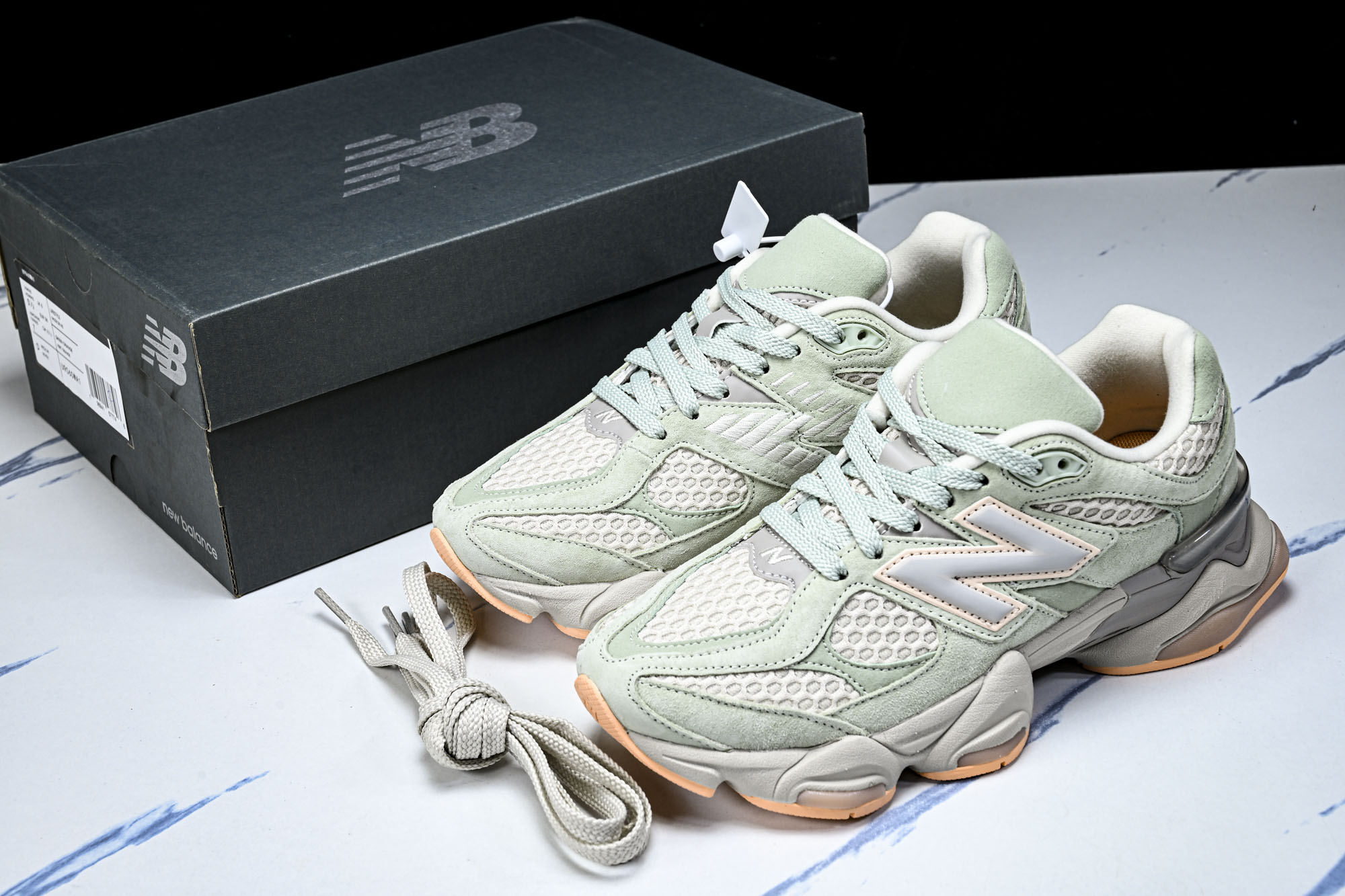 New Balance NB9060 联名款 复古休闲运动慢跑鞋U9060WA1 #YZ010#鞋款灵感