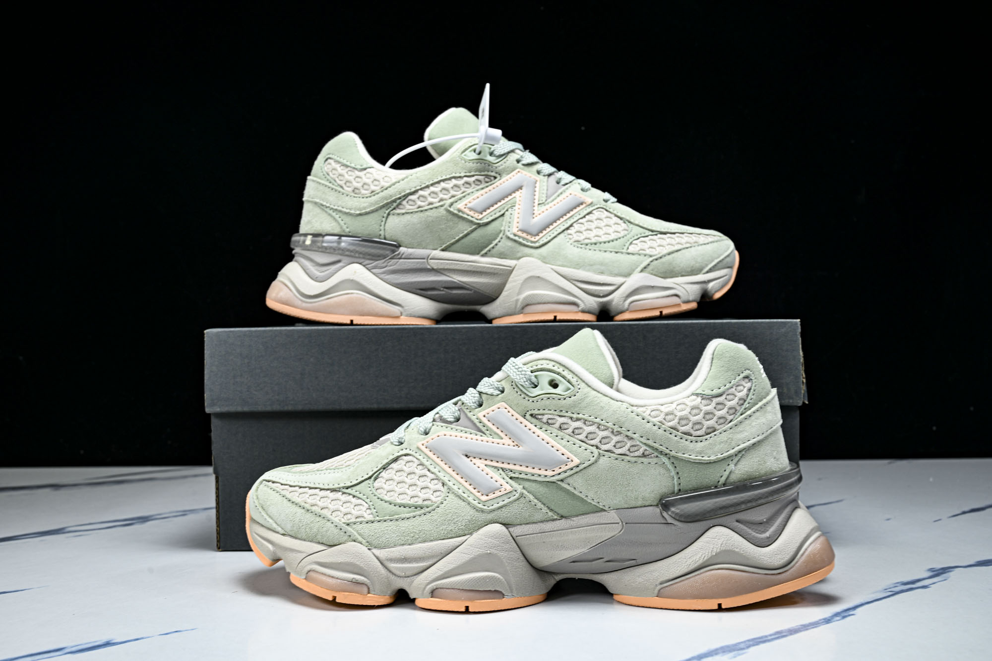 New Balance NB9060 联名款 复古休闲运动慢跑鞋U9060WA1 #YZ010#鞋款灵感