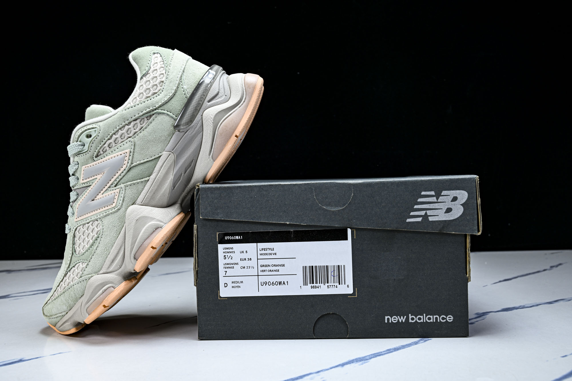 New Balance NB9060 联名款 复古休闲运动慢跑鞋U9060WA1 #YZ010#鞋款灵感