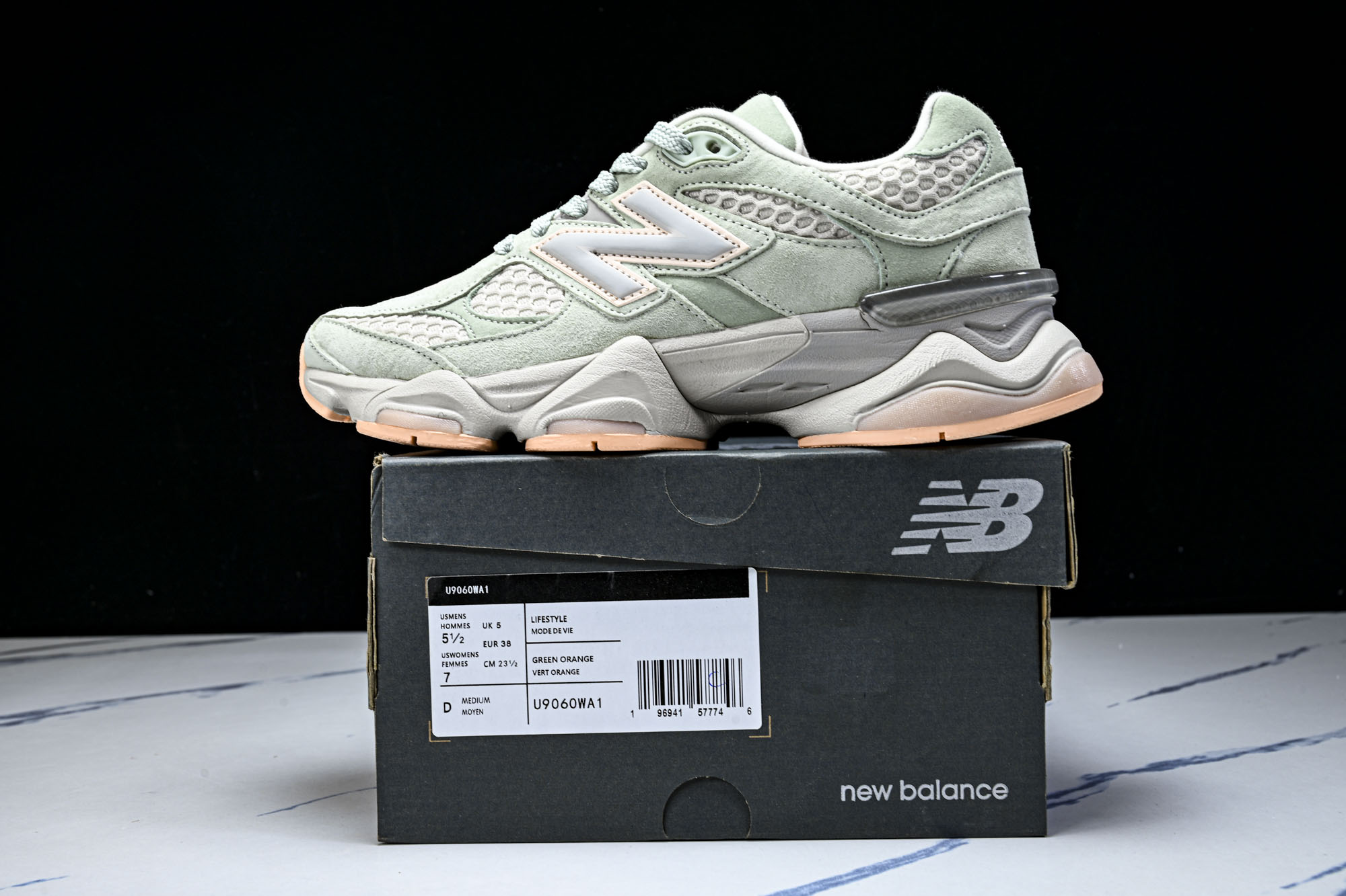 New Balance NB9060 联名款 复古休闲运动慢跑鞋U9060WA1 #YZ010#鞋款灵感