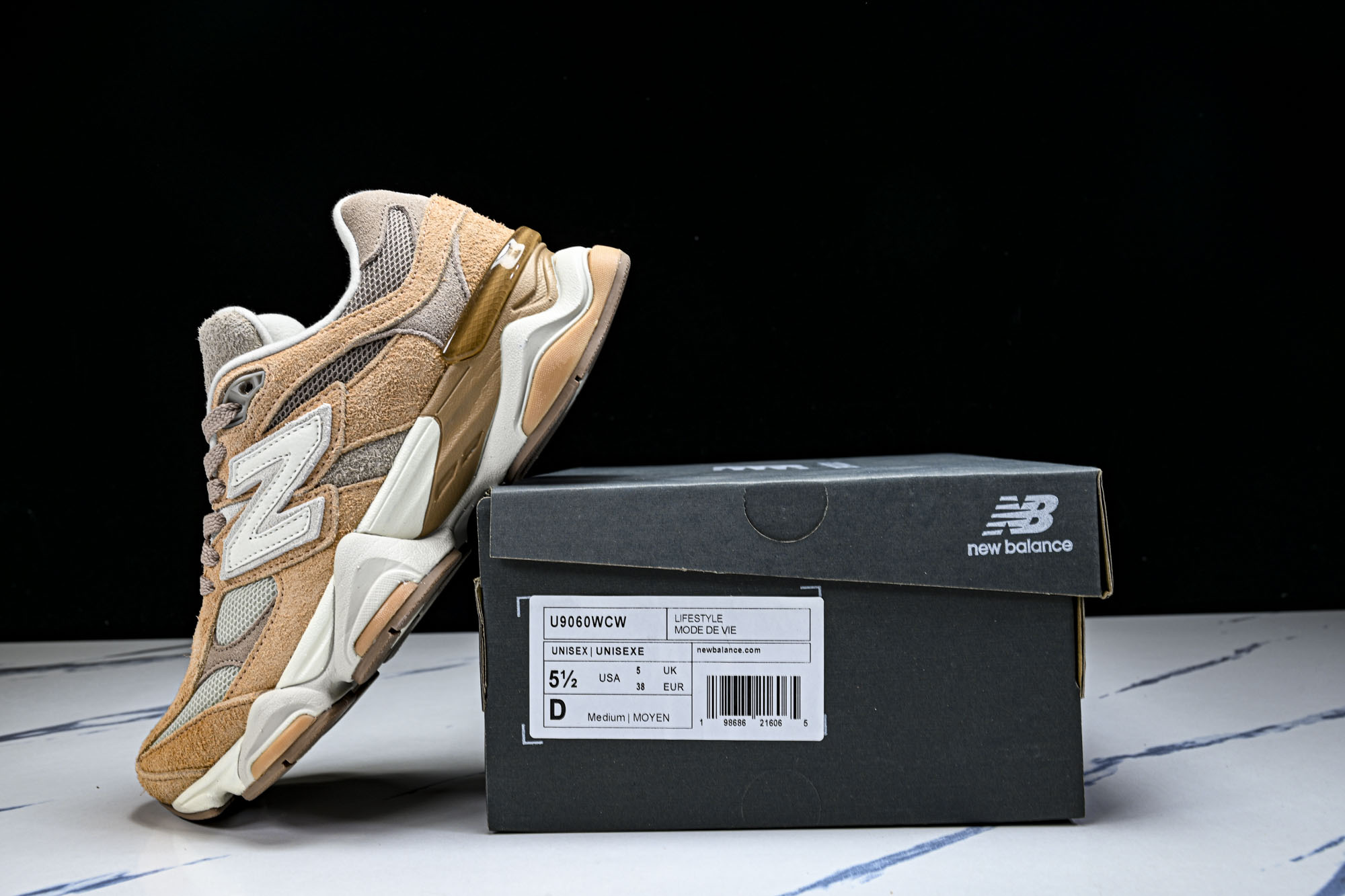 New Balance NB9060 联名款 复古休闲运动慢跑鞋U9060WCW #YZ010#鞋款灵感
