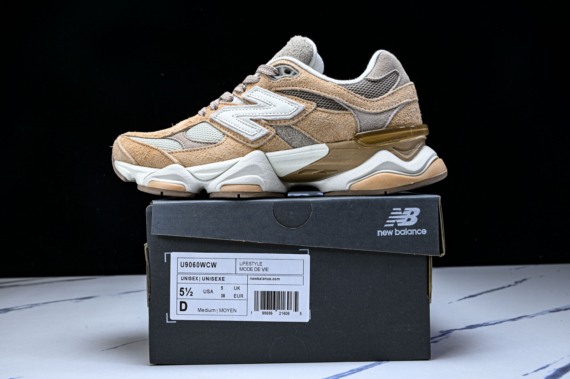 New Balance NB9060 联名款 复古休闲运动慢跑鞋U9060WCW #YZ010#鞋款灵感