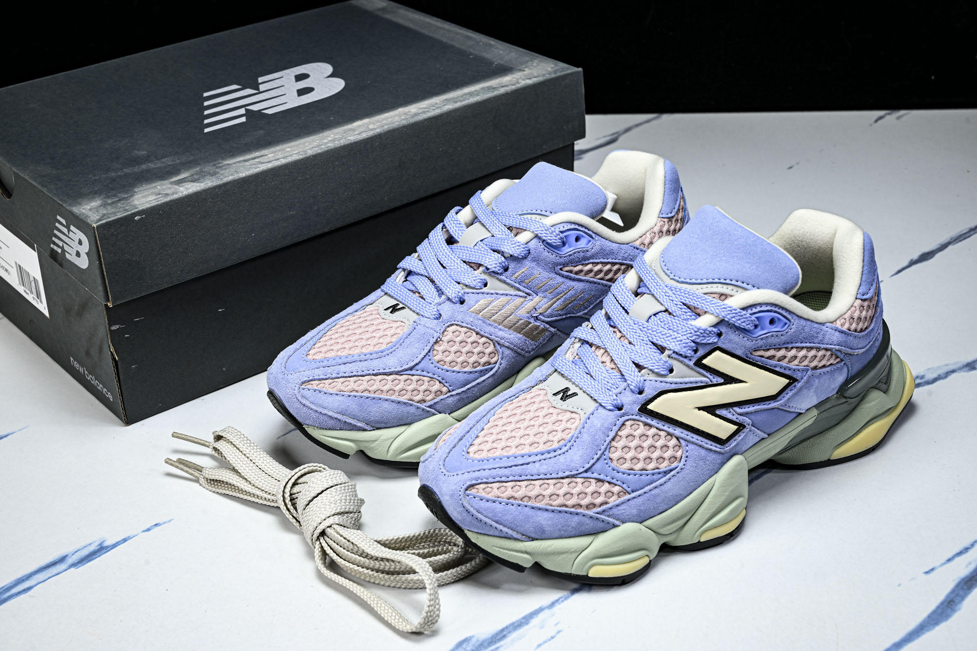 New Balance NB9060 联名款 复古休闲运动慢跑鞋U9060WG1 #YZ010#鞋款灵感