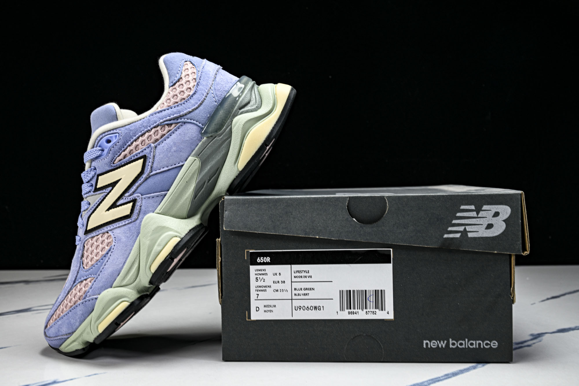 New Balance NB9060 联名款 复古休闲运动慢跑鞋U9060WG1 #YZ010#鞋款灵感