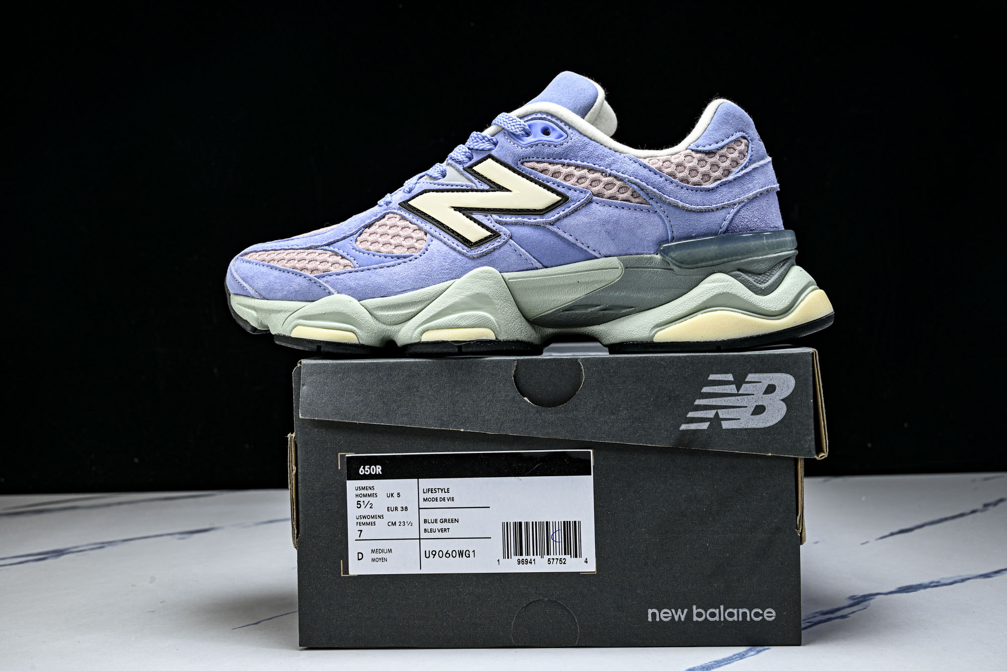 New Balance NB9060 联名款 复古休闲运动慢跑鞋U9060WG1 #YZ010#鞋款灵感