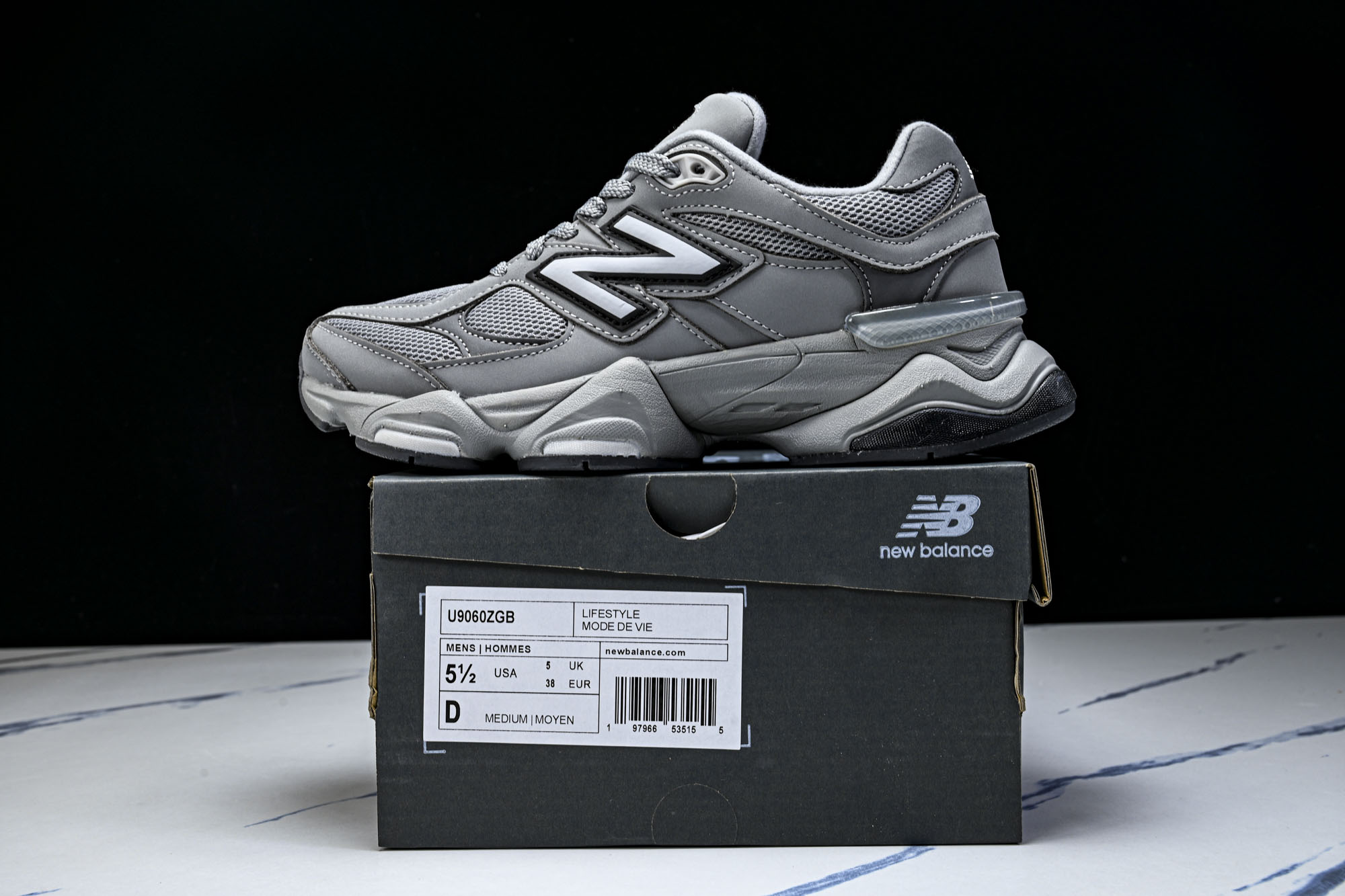 New Balance NB9060 联名款 复古休闲运动慢跑鞋U9060ZGB #YZ010#鞋款灵感