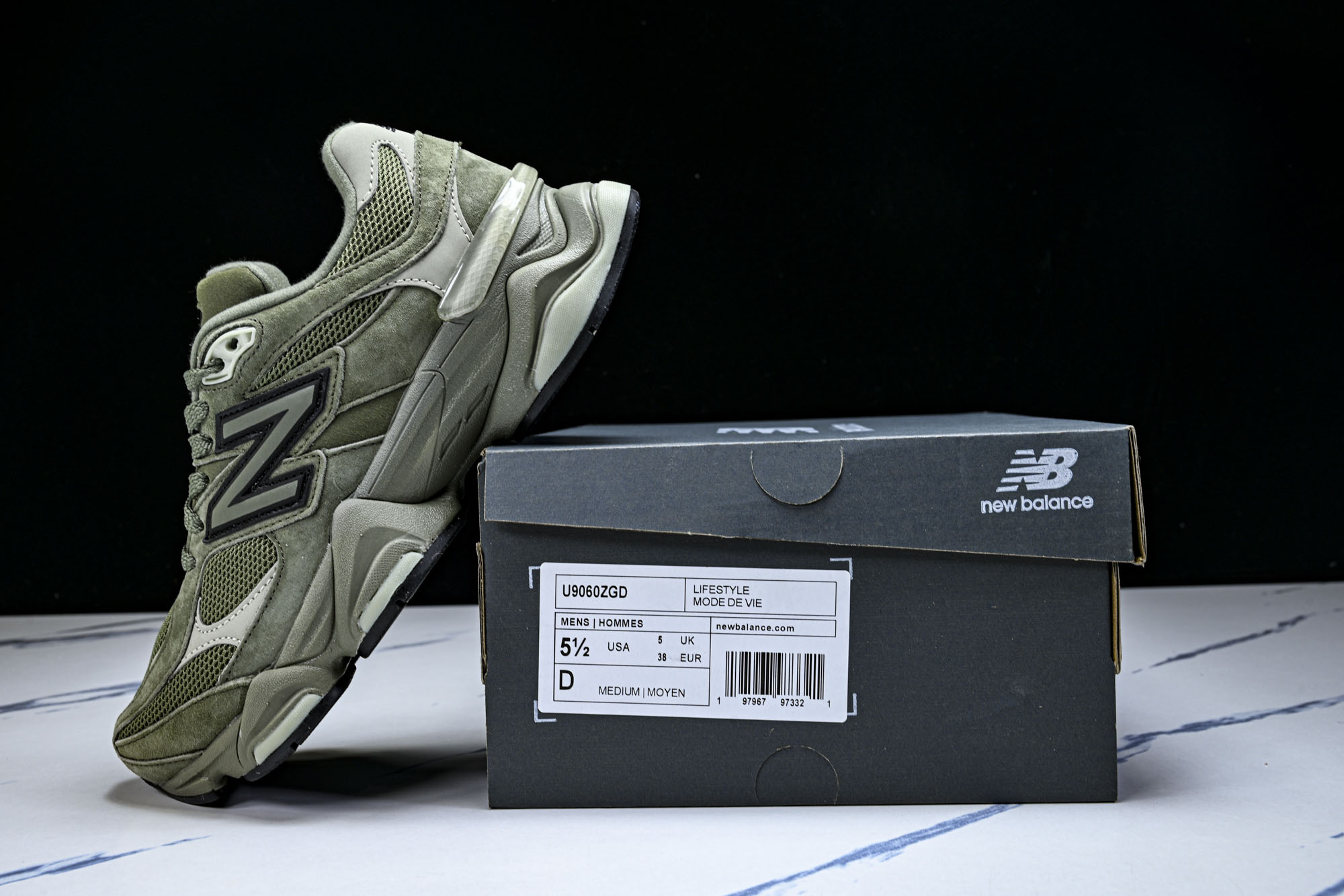 New Balance NB9060 联名款 复古休闲运动慢跑鞋U9060ZGD #YZ010#鞋款灵感