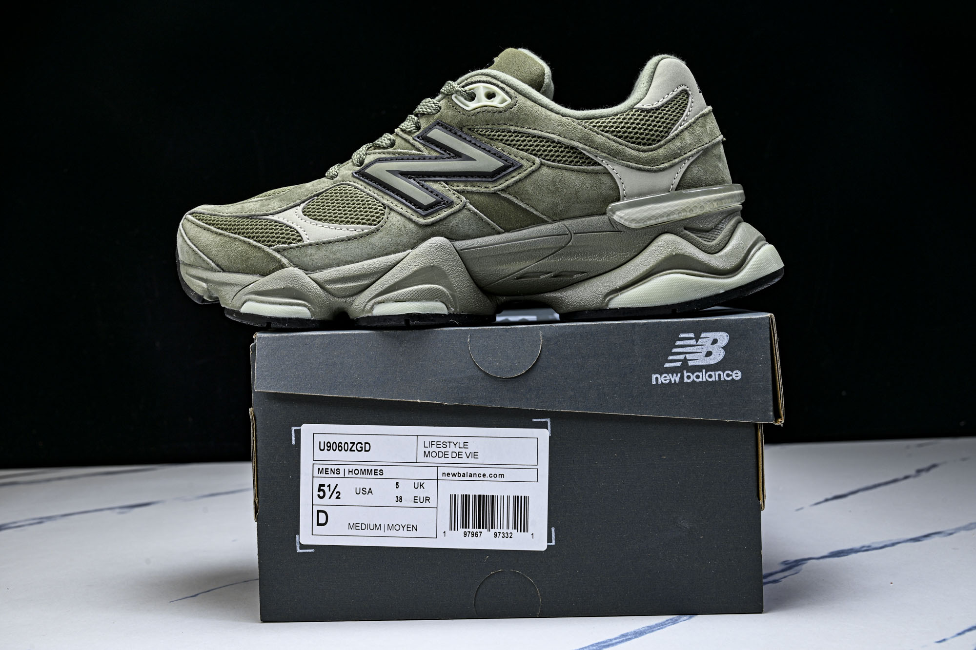 New Balance NB9060 联名款 复古休闲运动慢跑鞋U9060ZGD #YZ010#鞋款灵感