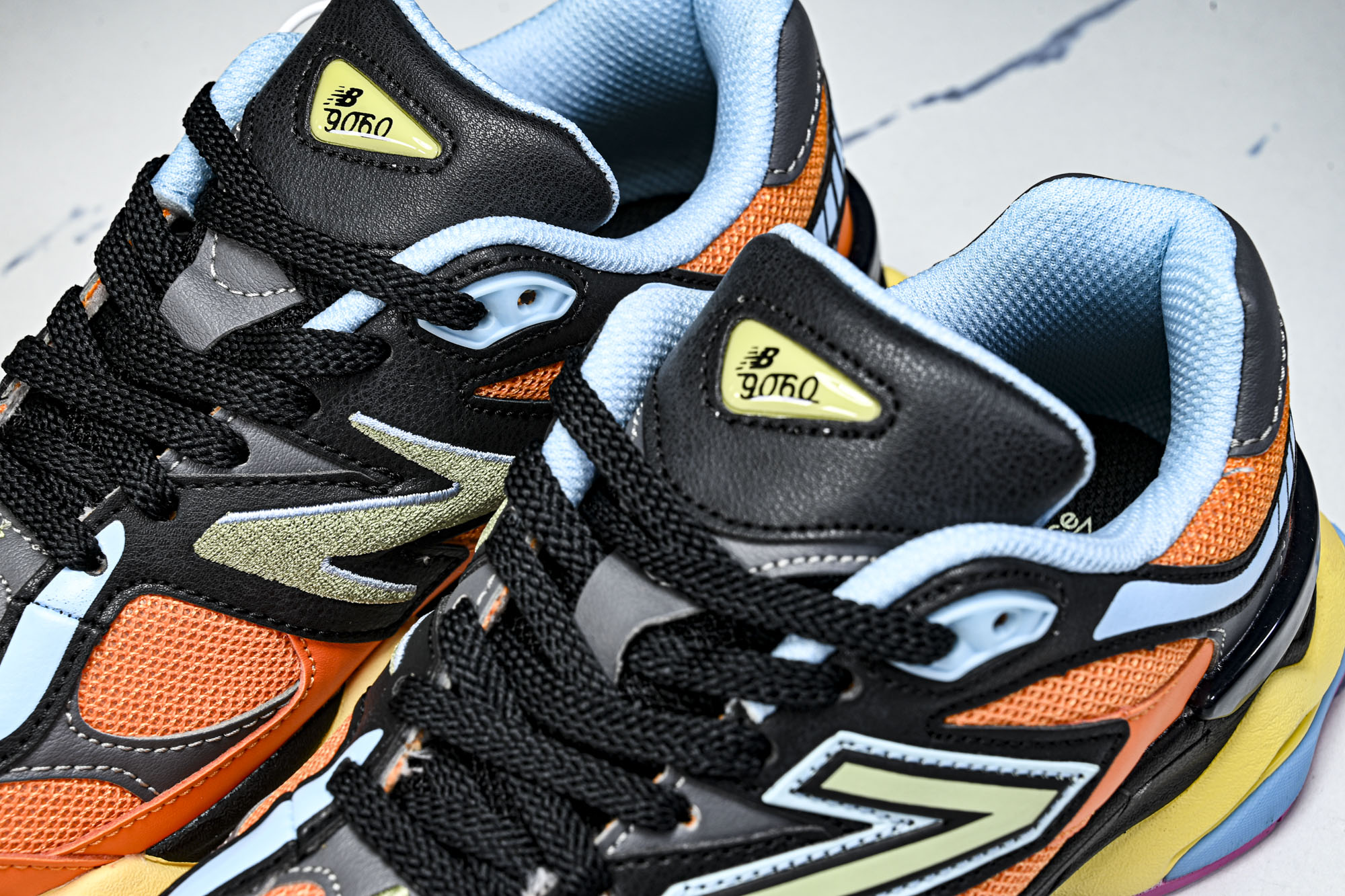 New Balance NB9060 联名款 复古休闲运动慢跑鞋U90600GB #YZ010#鞋款灵感