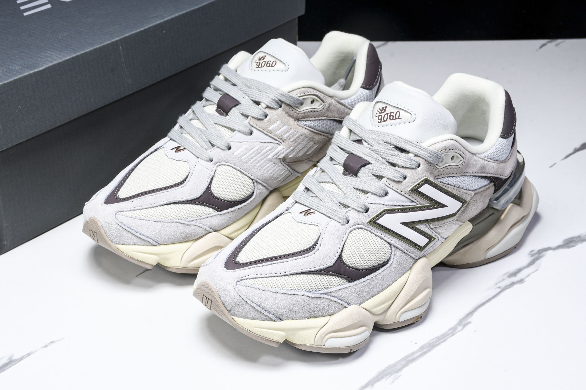 New Balance NB9060系列 复古休闲运动慢跑鞋 U906OFNA #YZ010#鞋款灵感源