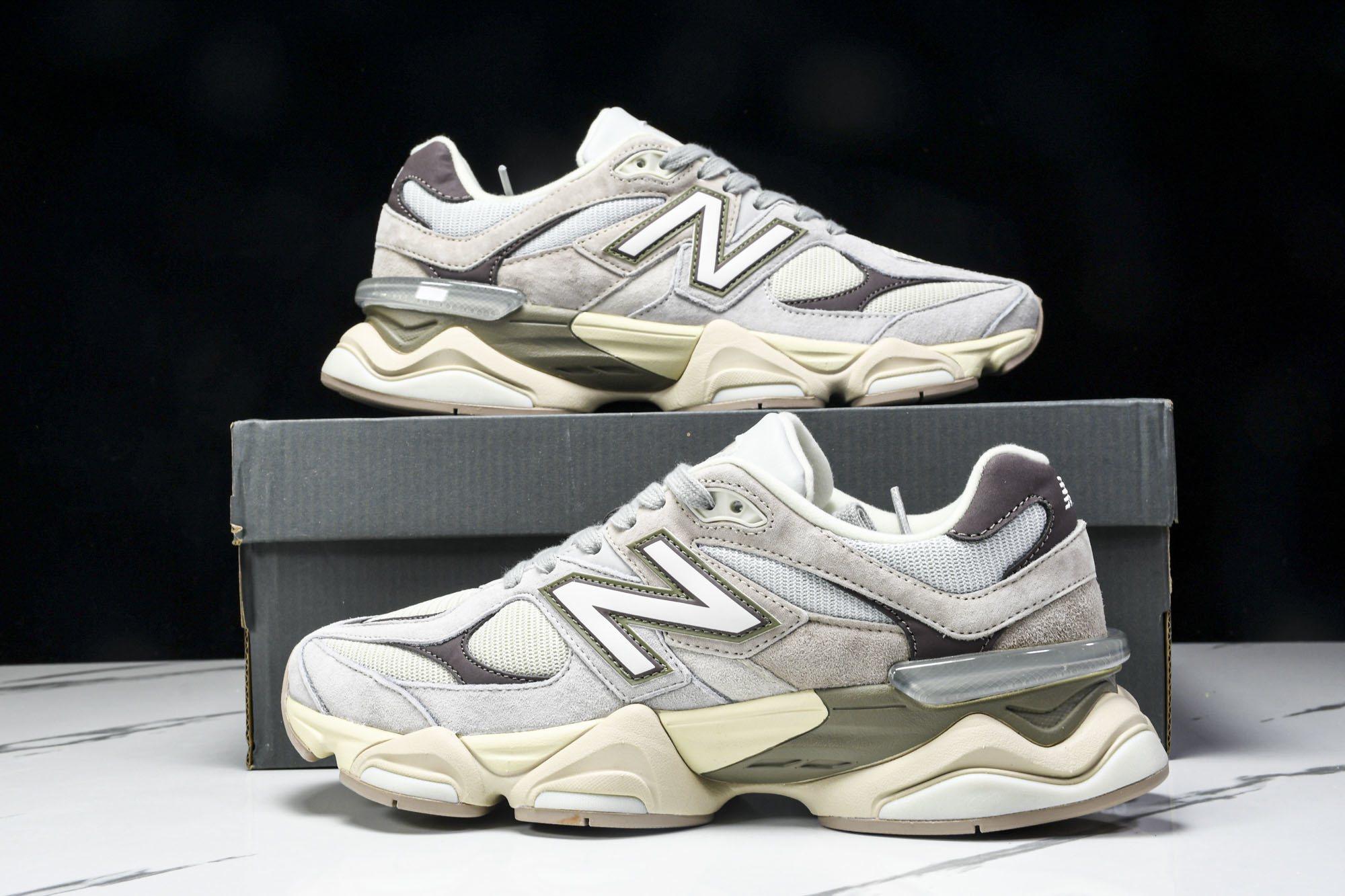 New Balance NB9060系列 复古休闲运动慢跑鞋 U906OFNA #YZ010#鞋款灵感源