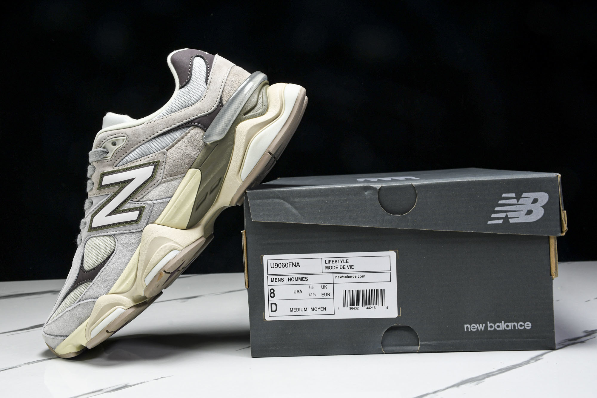 New Balance NB9060系列 复古休闲运动慢跑鞋 U906OFNA #YZ010#鞋款灵感源