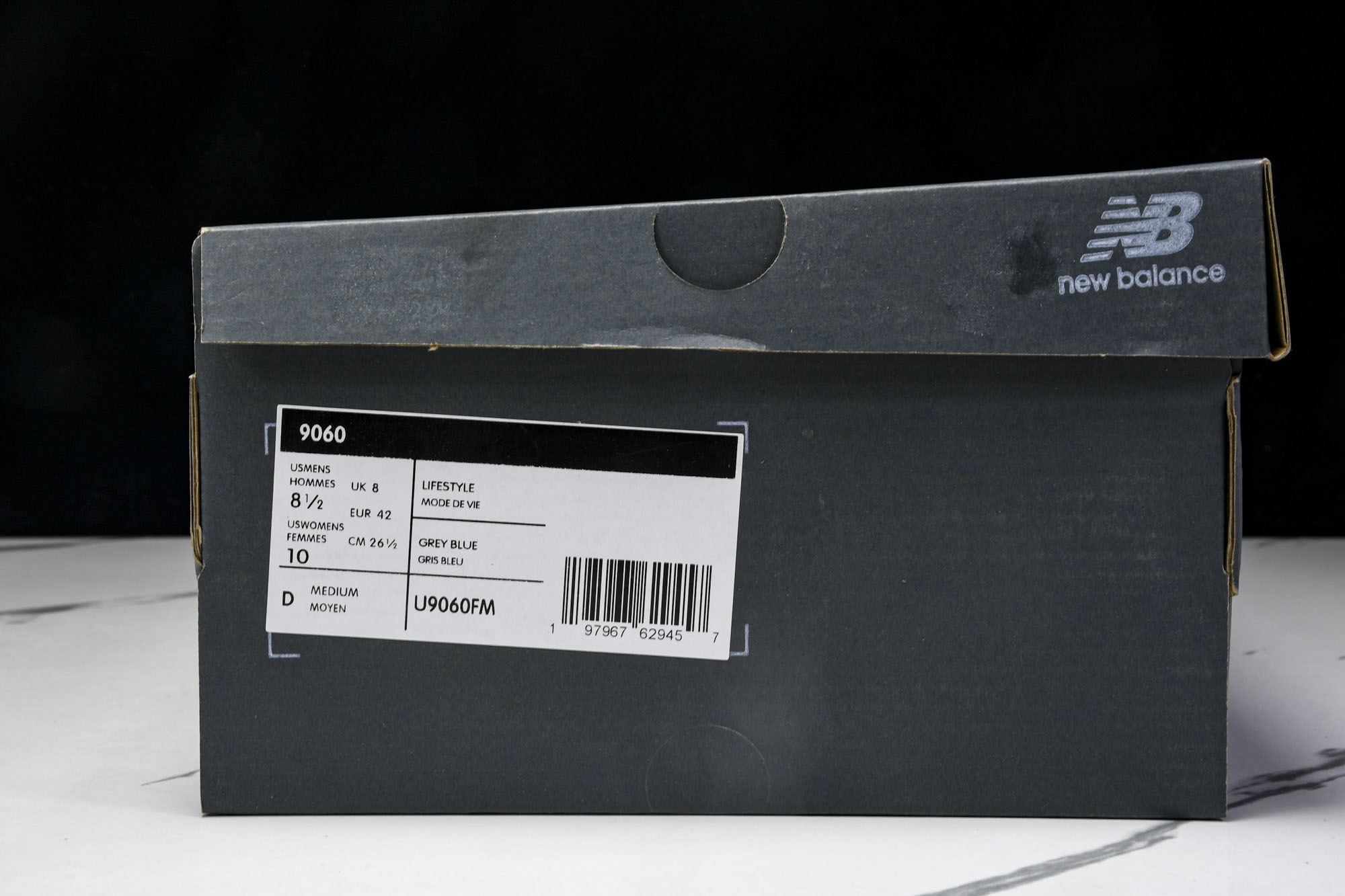 New Balance NB9060系列 复古休闲运动慢跑鞋 U9060FM #YZ010#鞋款灵感源自