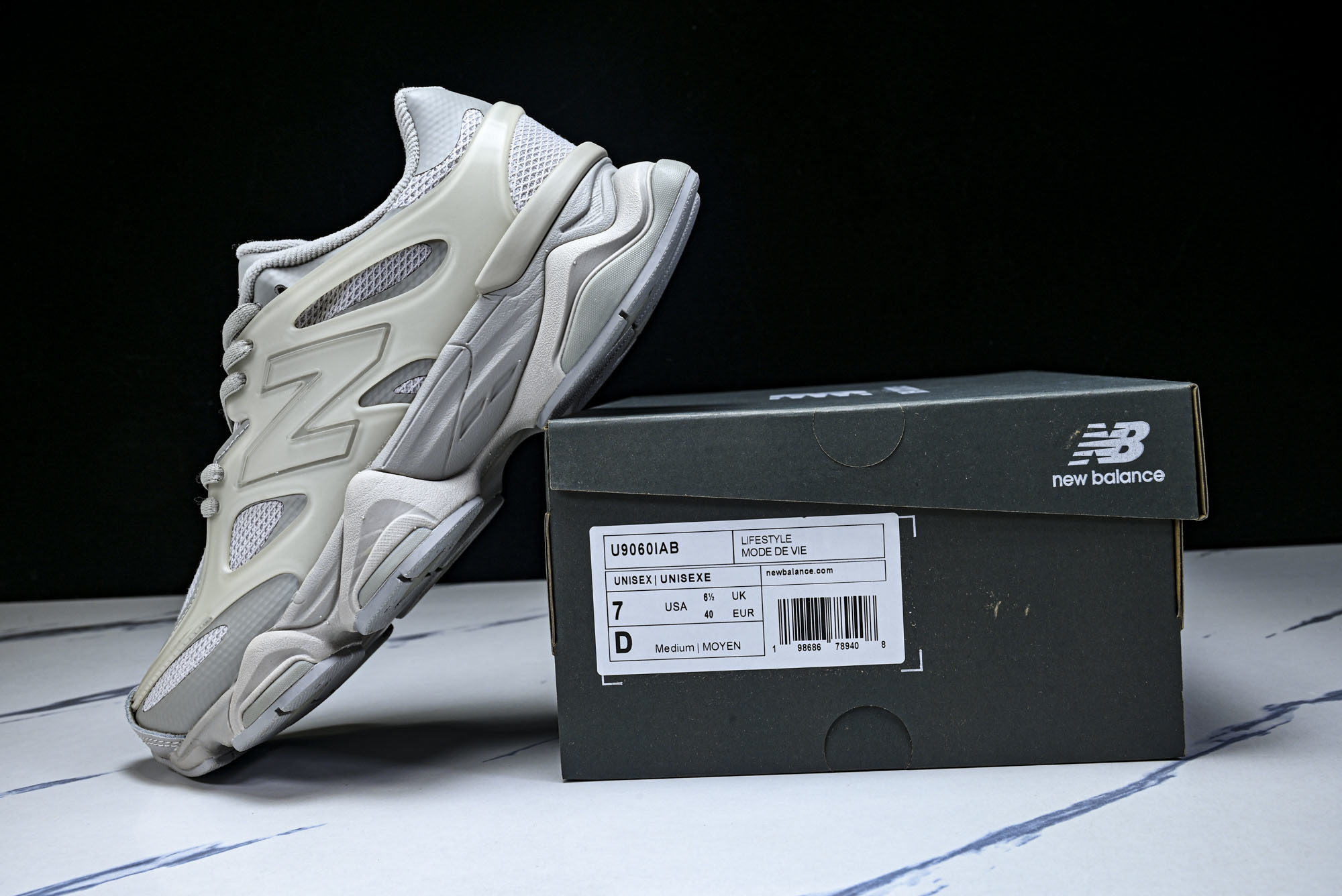 New Balance NB9060系列 复古休闲运动慢跑鞋 U9060IAB #YZ010#鞋款灵感源