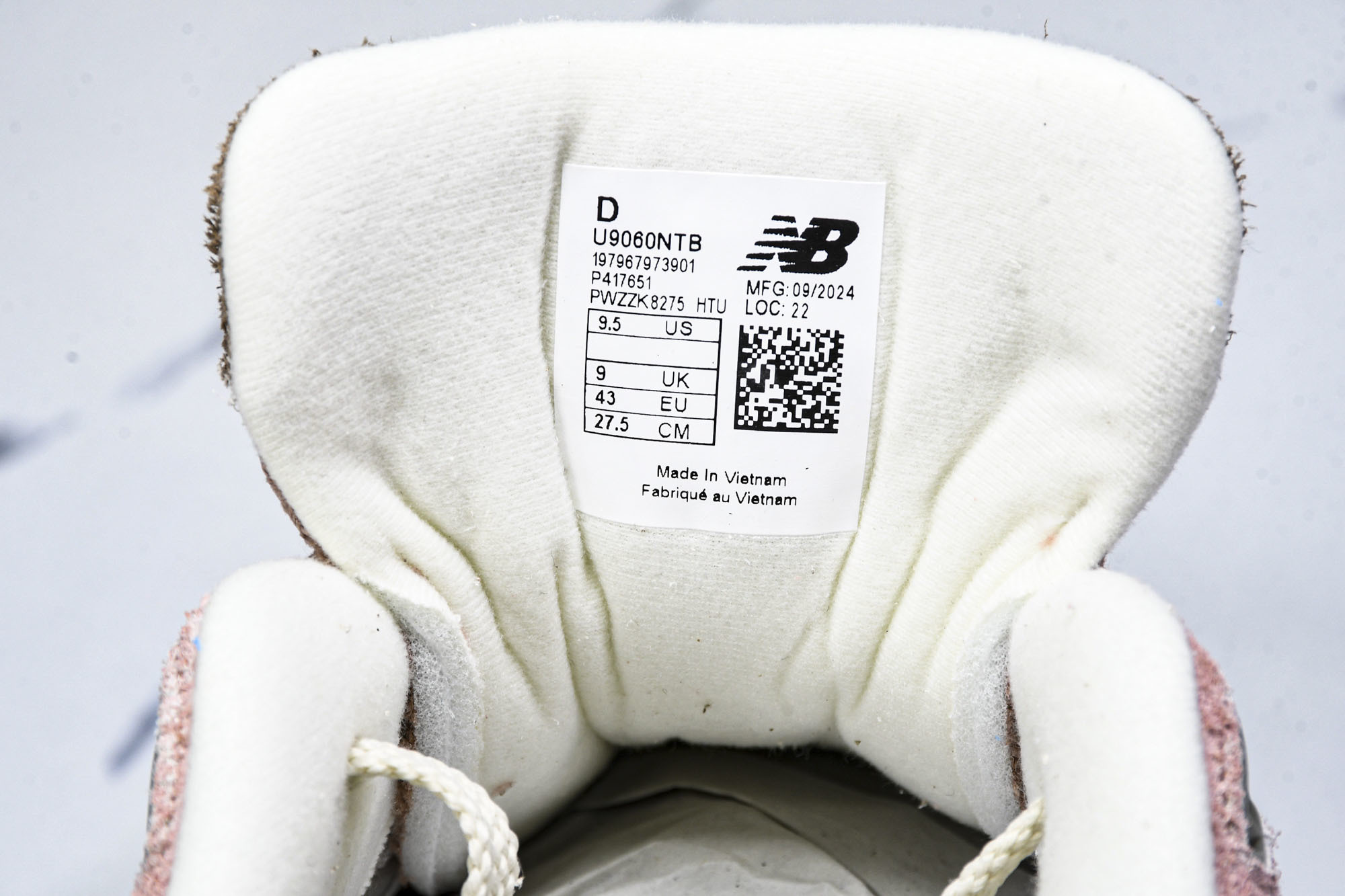 New Balance NB9060系列 复古休闲运动慢跑鞋 U9060NTB #YZ010#鞋款灵感源