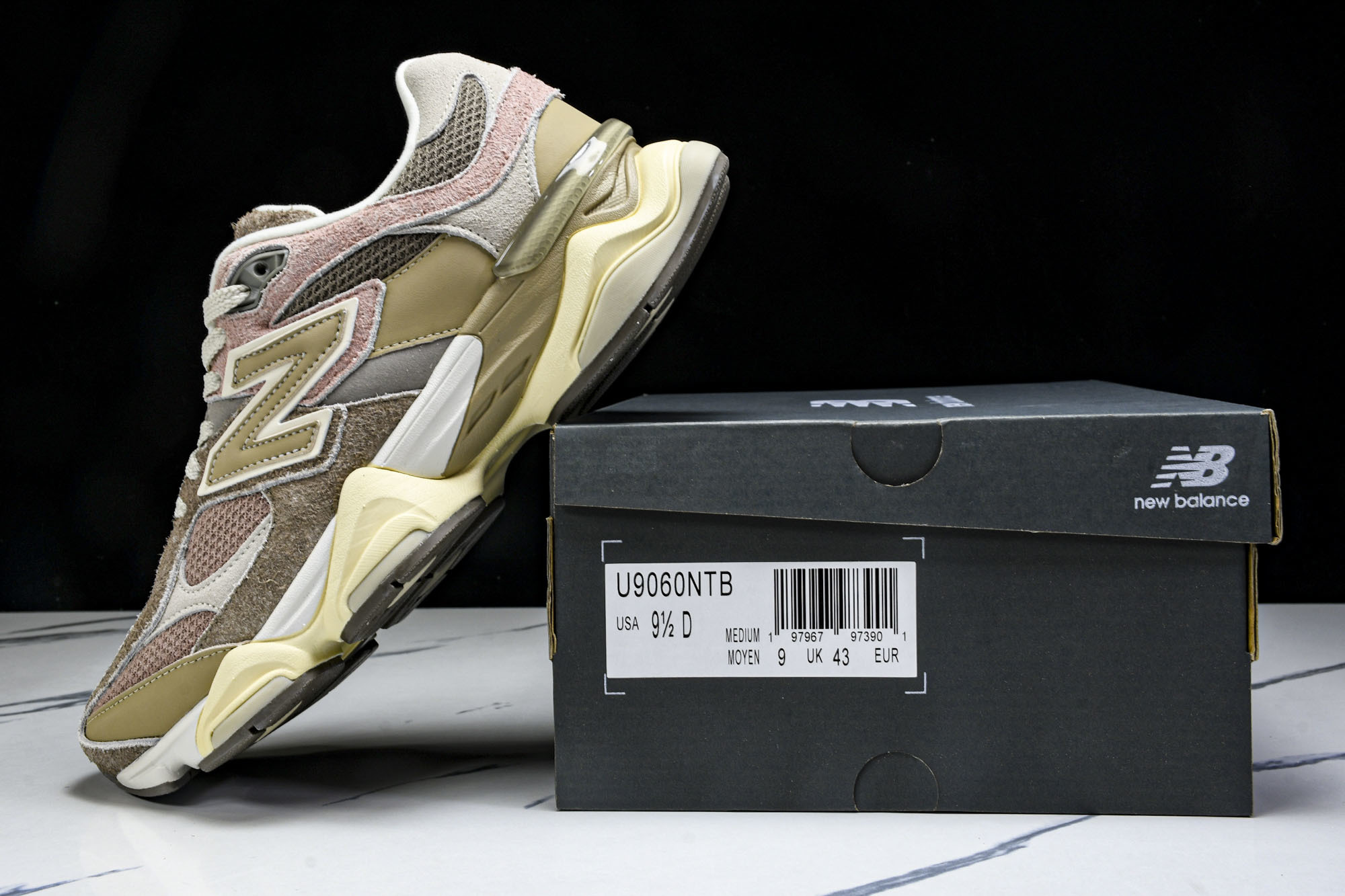 New Balance NB9060系列 复古休闲运动慢跑鞋 U9060NTB #YZ010#鞋款灵感源