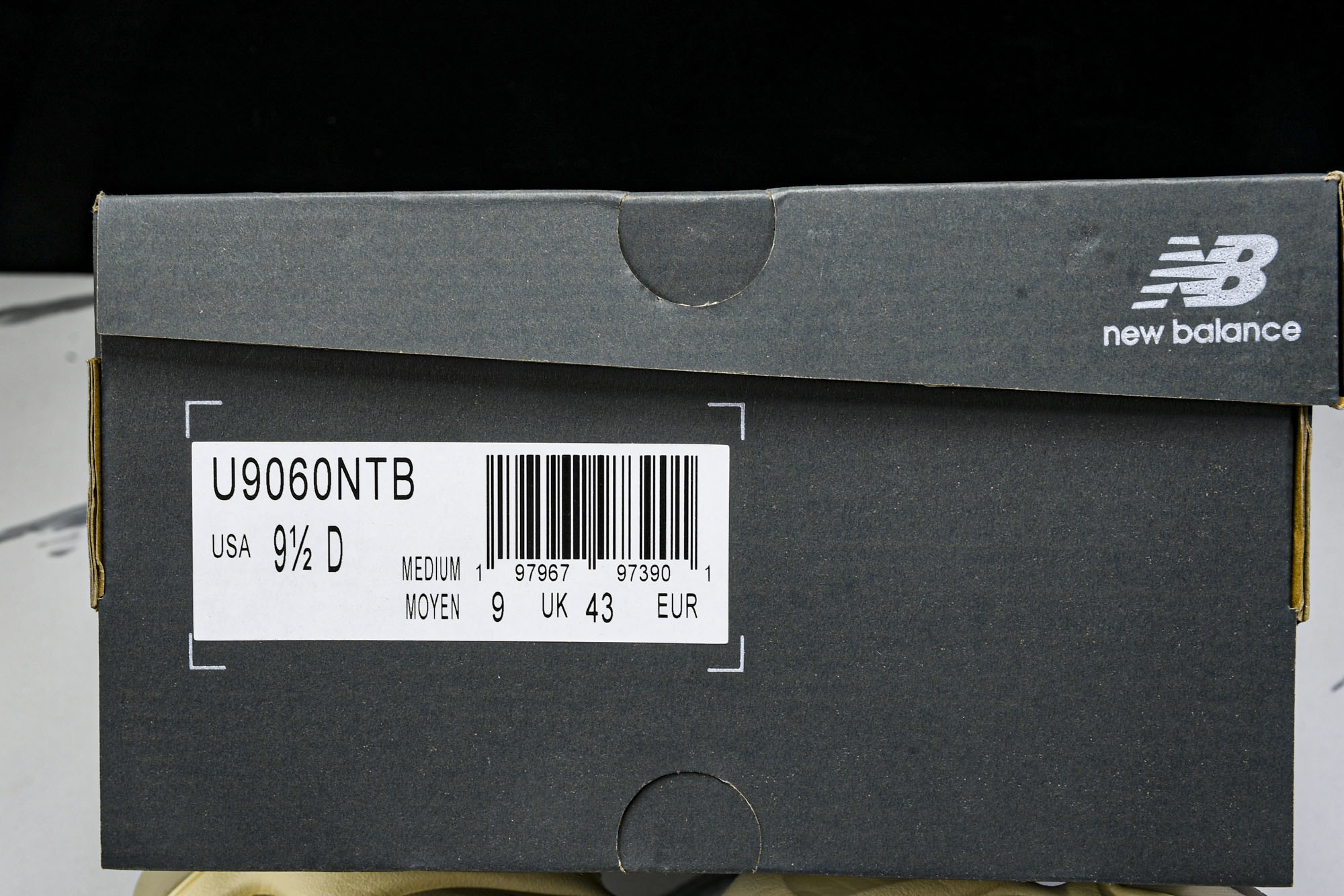 New Balance NB9060系列 复古休闲运动慢跑鞋 U9060NTB #YZ010#鞋款灵感源