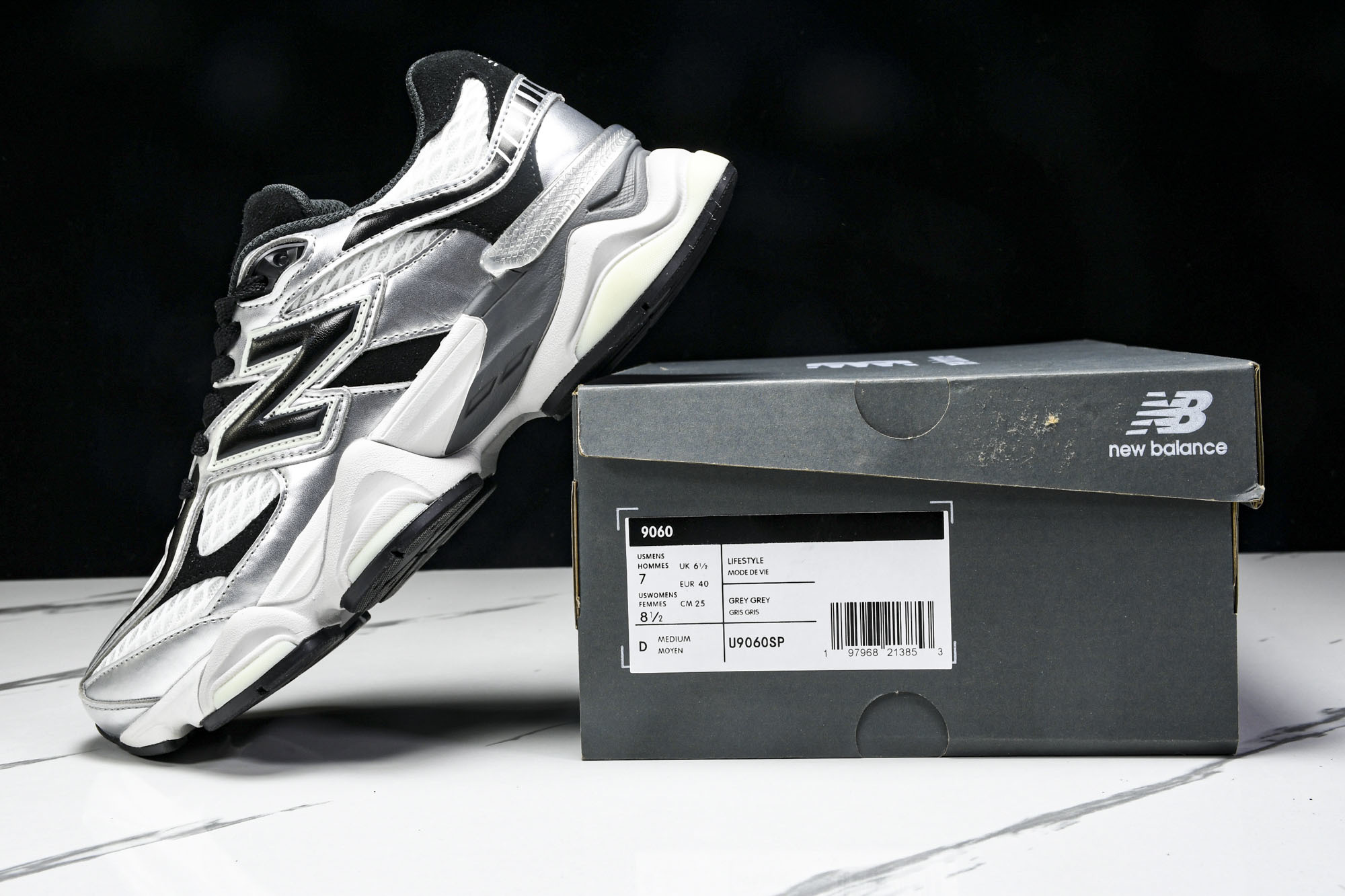 New Balance NB9060系列 复古休闲运动慢跑鞋 U9060SP #YZ010#鞋款灵感源自