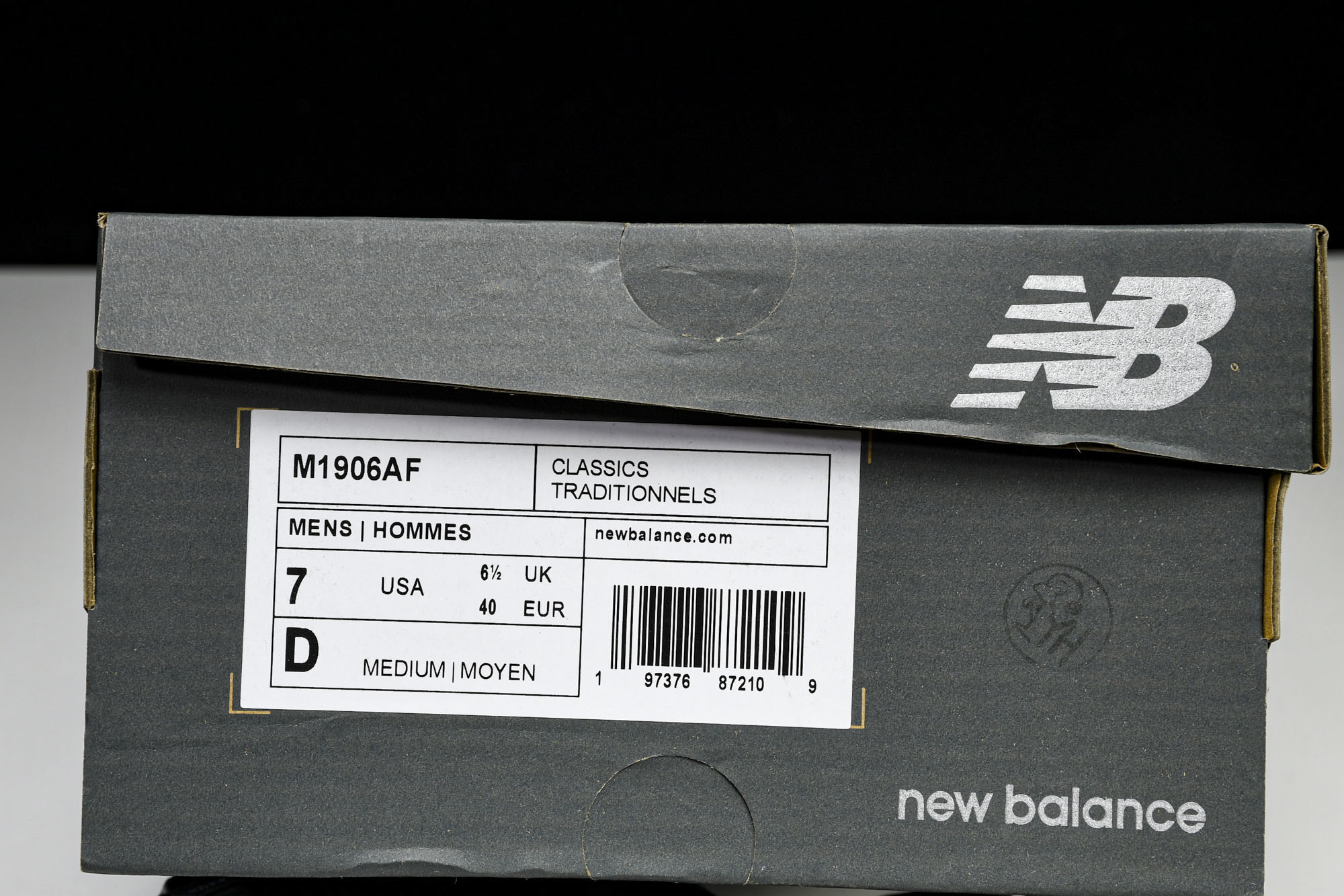 New Balance 1906系列复古老爹风休闲运动慢跑鞋 M1906AF #YZ010#鞋款灵感源自