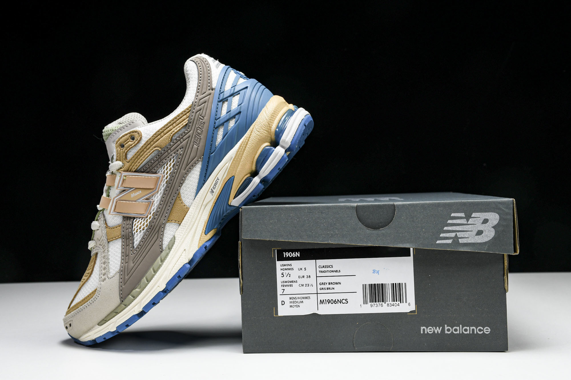 New Balance 1906系列复古老爹风休闲运动慢跑鞋 M1906NCS #YZ010#鞋款灵感源