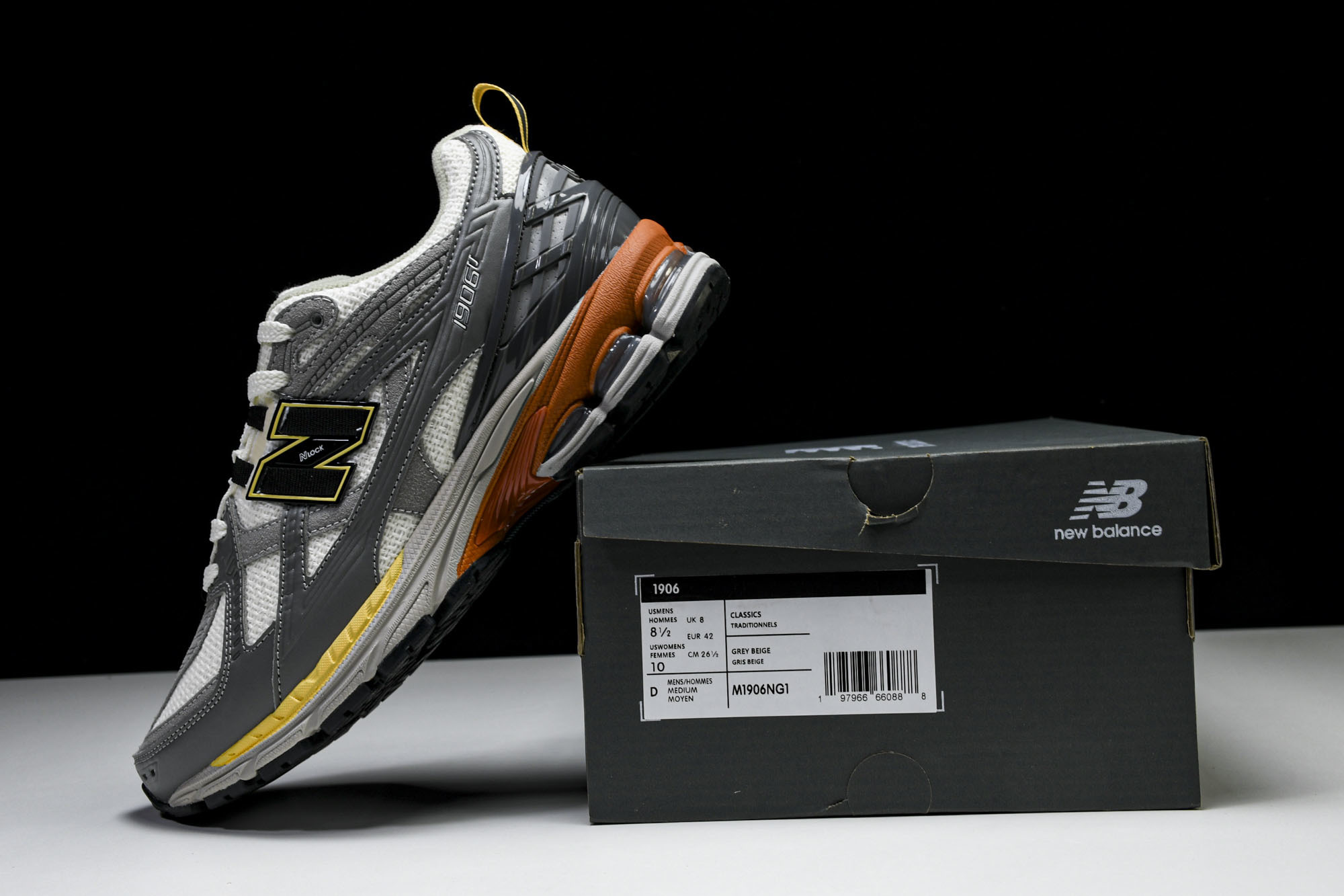 New Balance 1906系列复古老爹风休闲运动慢跑鞋 M1906NG1 #YZ010#鞋款灵感源