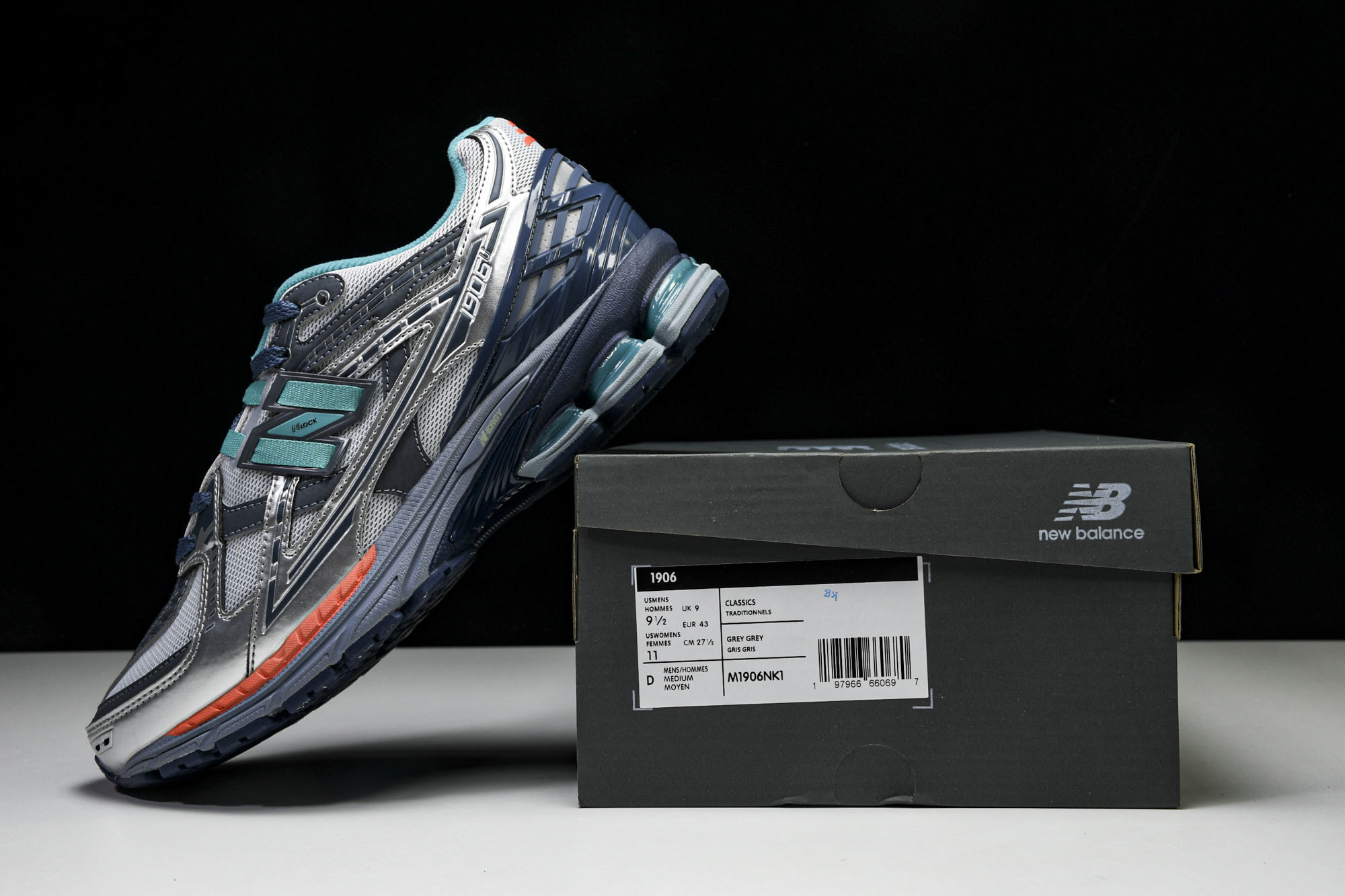 New Balance 1906系列复古老爹风休闲运动慢跑鞋 M1906NK1 #YZ010#鞋款灵感源
