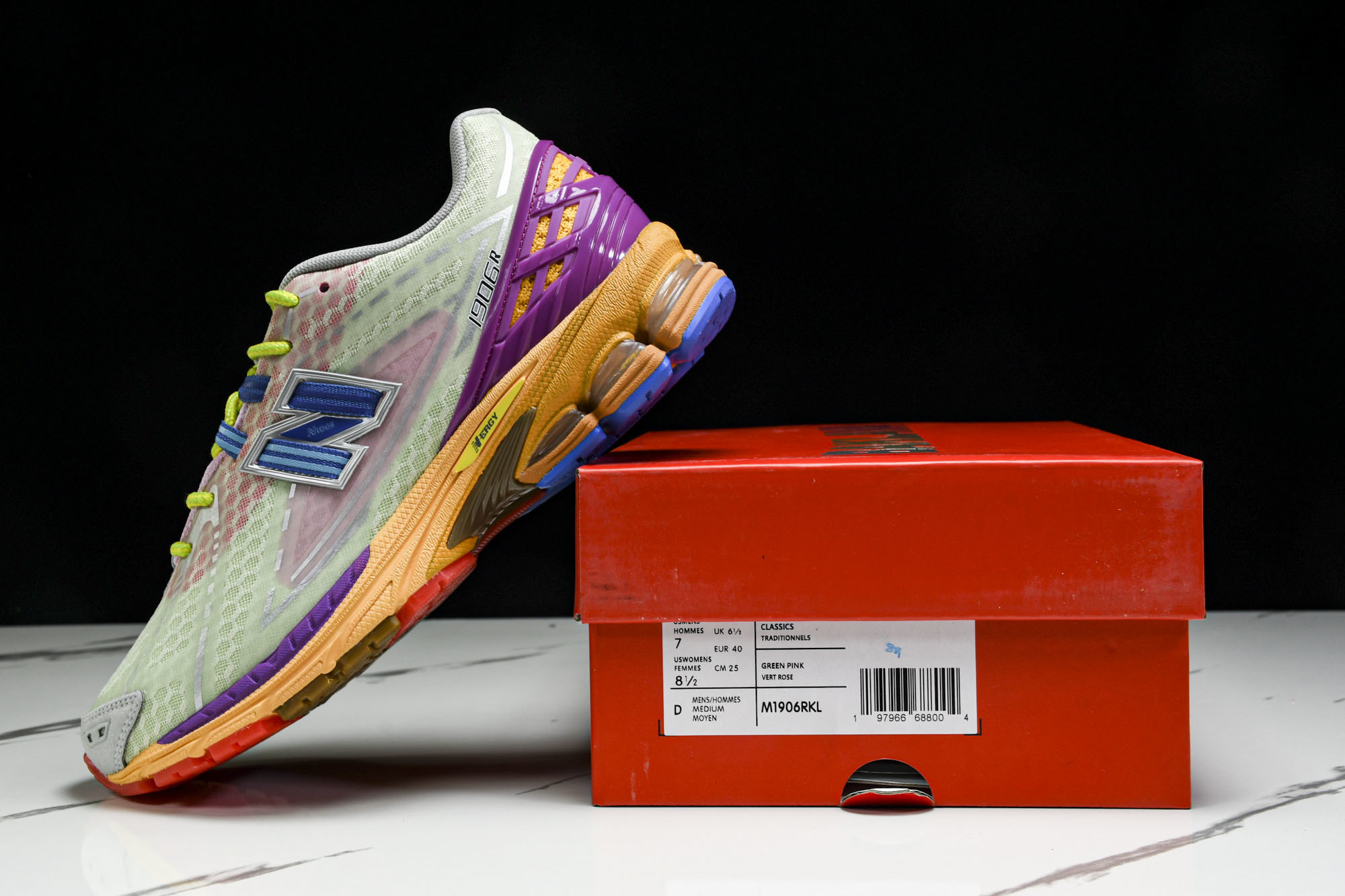 New Balance 1906系列复古老爹风休闲运动慢跑鞋 M1906RKL #YZ010#鞋款灵感源
