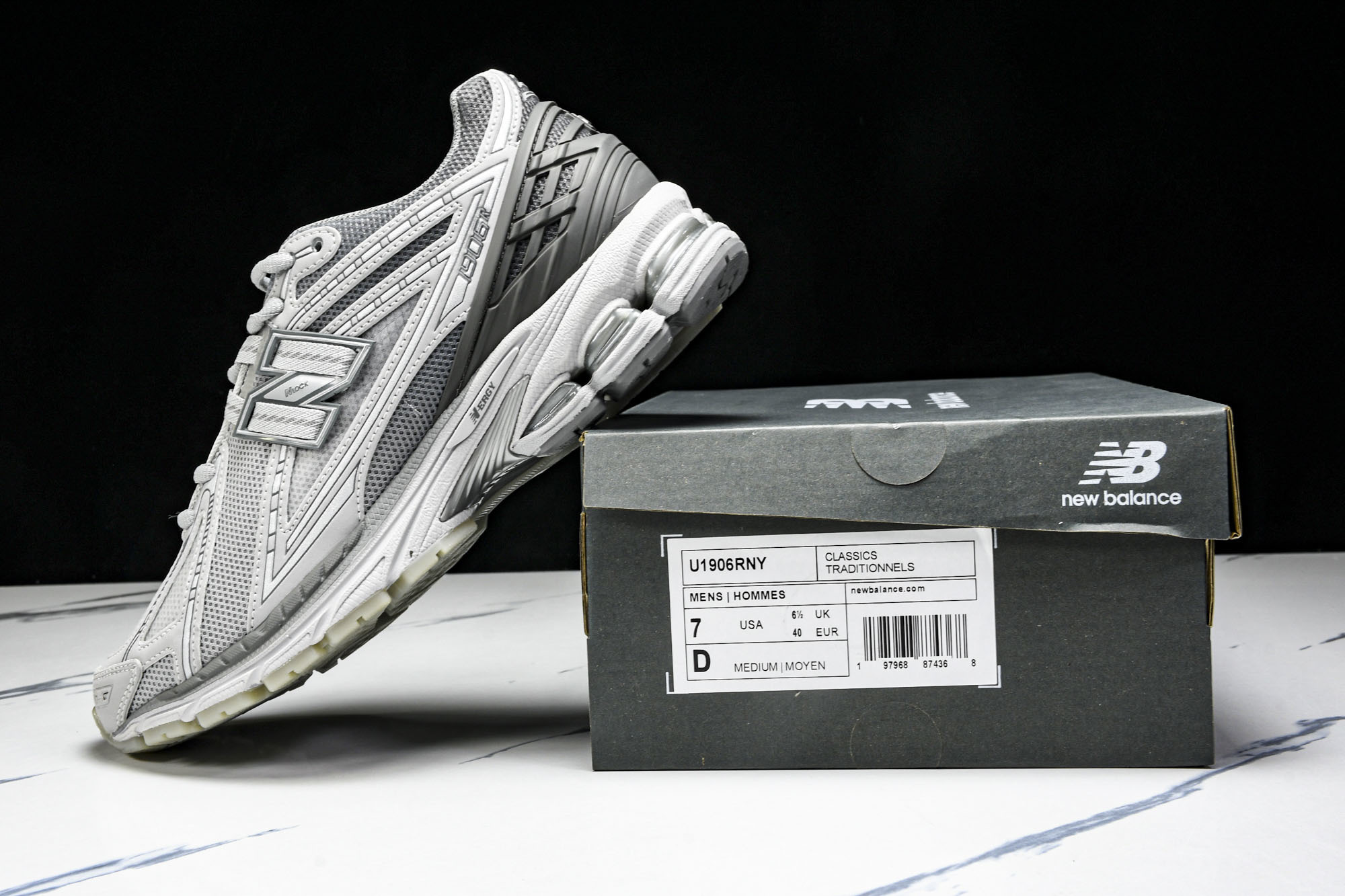 New Balance 1906系列复古老爹风休闲运动慢跑鞋 M1906RNY #YZ01036 37 