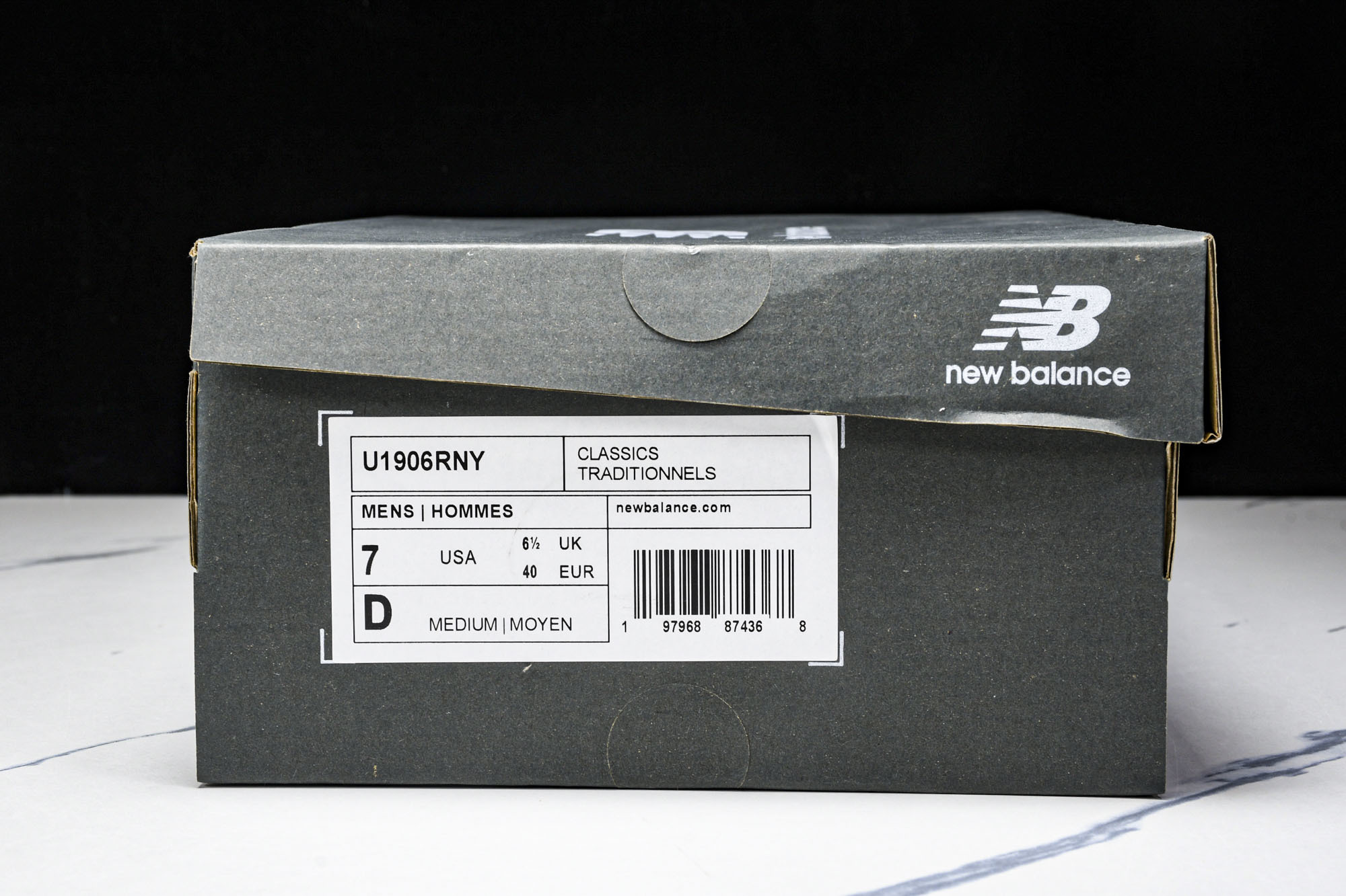 New Balance 1906系列复古老爹风休闲运动慢跑鞋 M1906RNY #YZ01036 37 