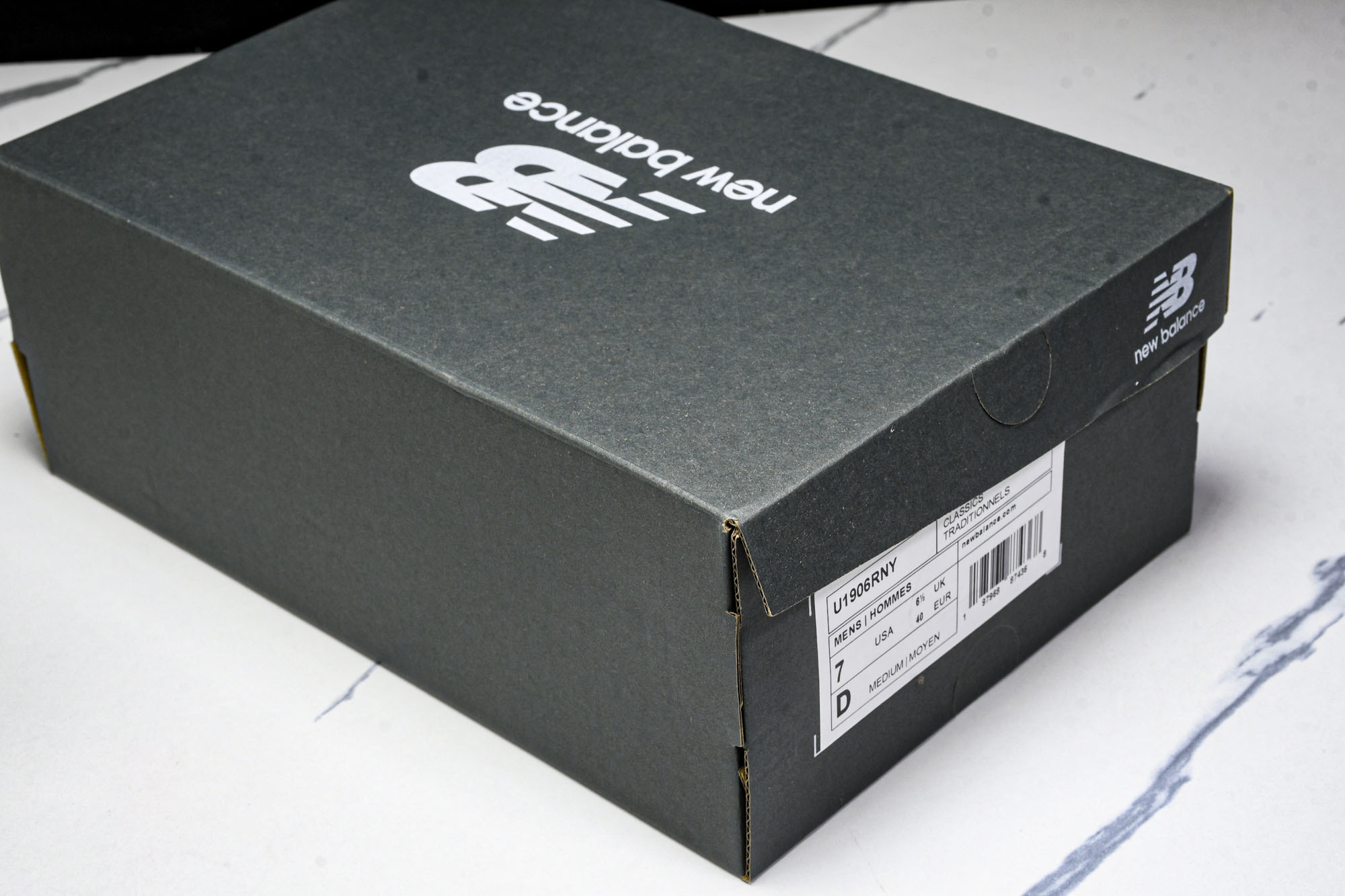 New Balance 1906系列复古老爹风休闲运动慢跑鞋 M1906RNY #YZ01036 37 