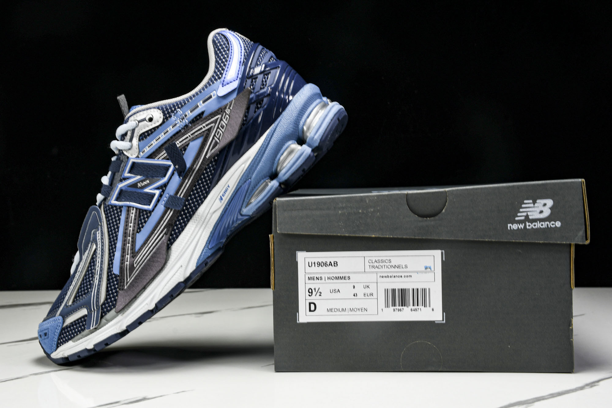 New Balance 1906系列复古老爹风休闲运动慢跑鞋 U1906AB #YZ010#鞋款灵感源自