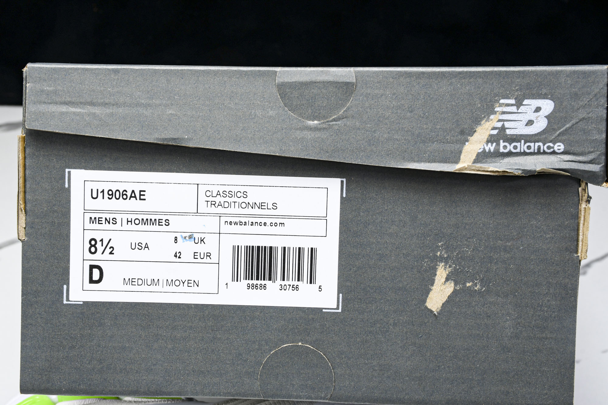 New Balance 1906系列复古老爹风休闲运动慢跑鞋 U1906AE #YZ010#鞋款灵感源自