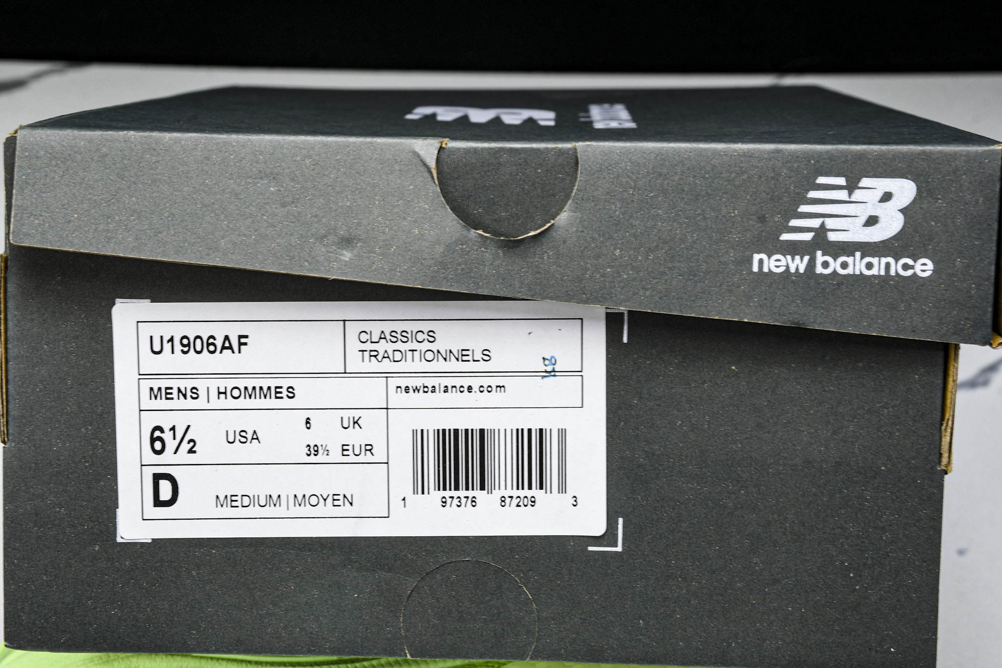 New Balance 1906系列复古老爹风休闲运动慢跑鞋 U1906AF #YZ010#鞋款灵感源自