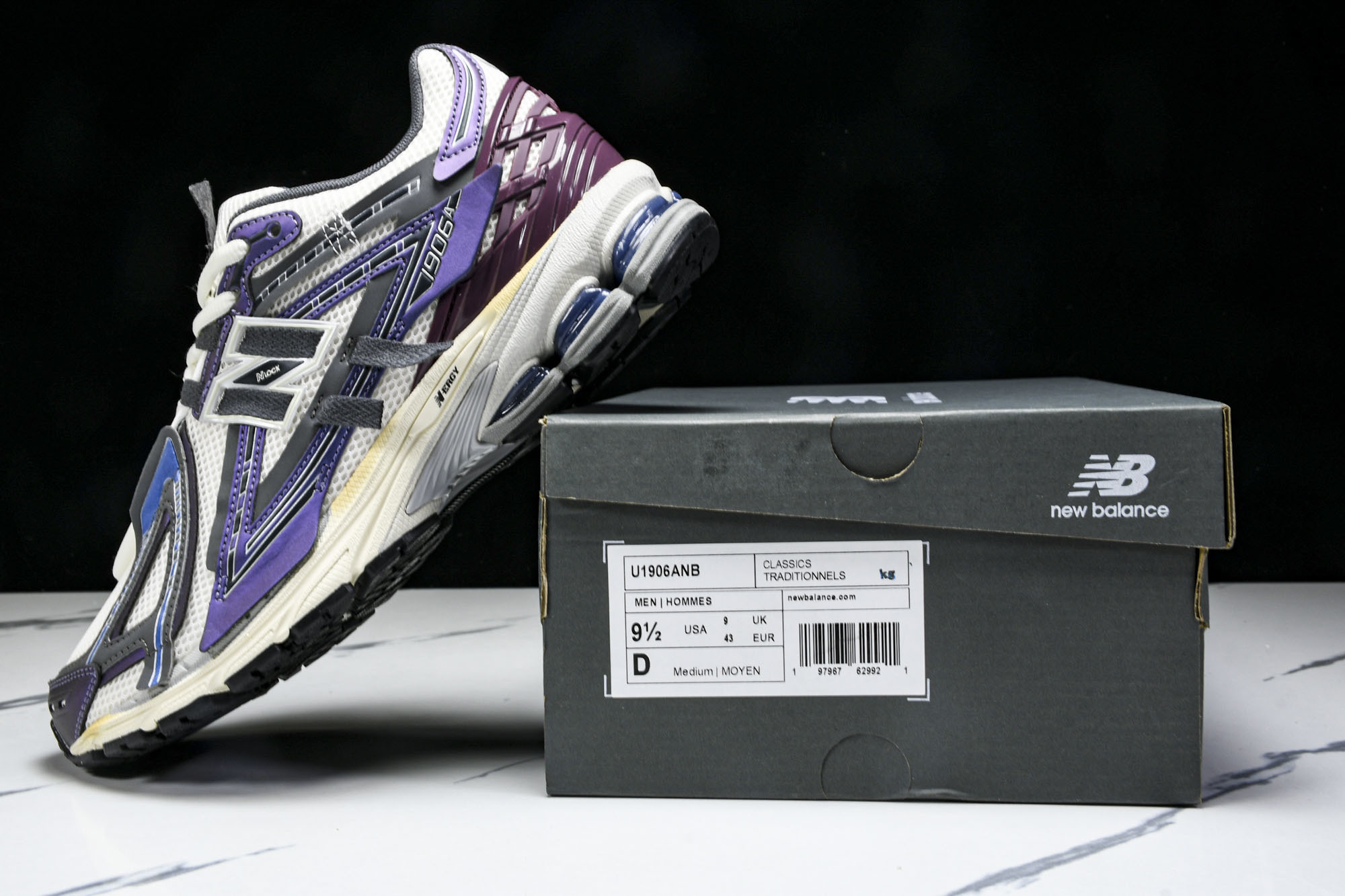 New Balance 1906系列复古老爹风休闲运动慢跑鞋 U1906ANB #YZ010#鞋款灵感源