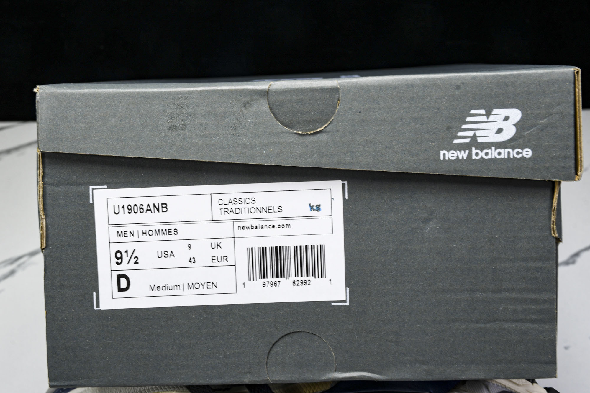 New Balance 1906系列复古老爹风休闲运动慢跑鞋 U1906ANB #YZ010#鞋款灵感源